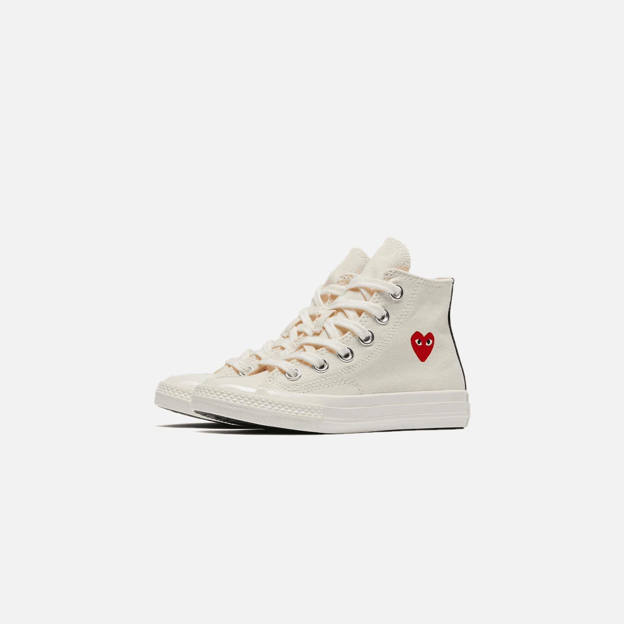 Comme Des Garçons Play x Converse Kids Chuck 70 High Top - Black — Image 3