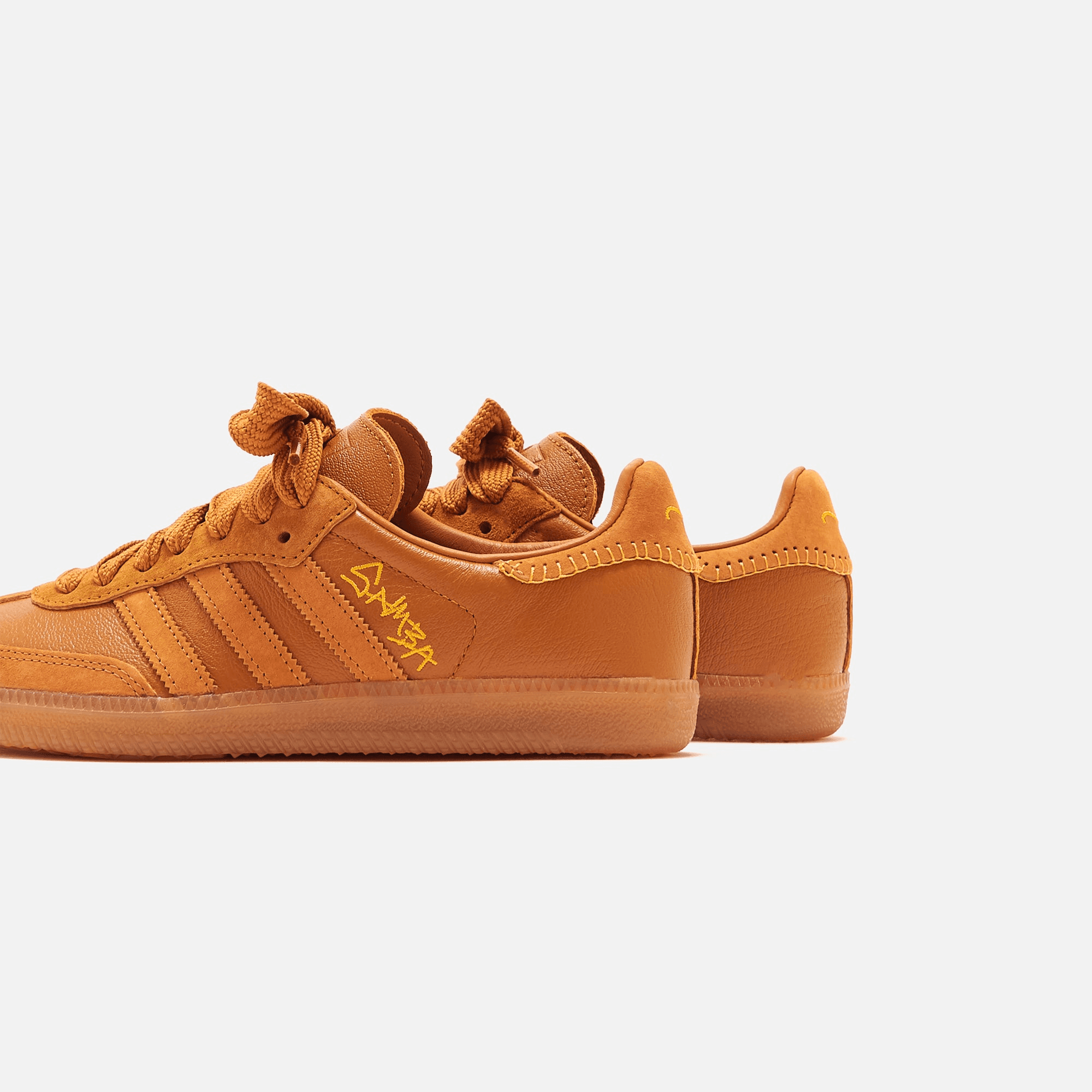adidas Consortium x Jonah Hill Samba - Craft Ochre / Tech Copper / Ecru Tint — Image 2