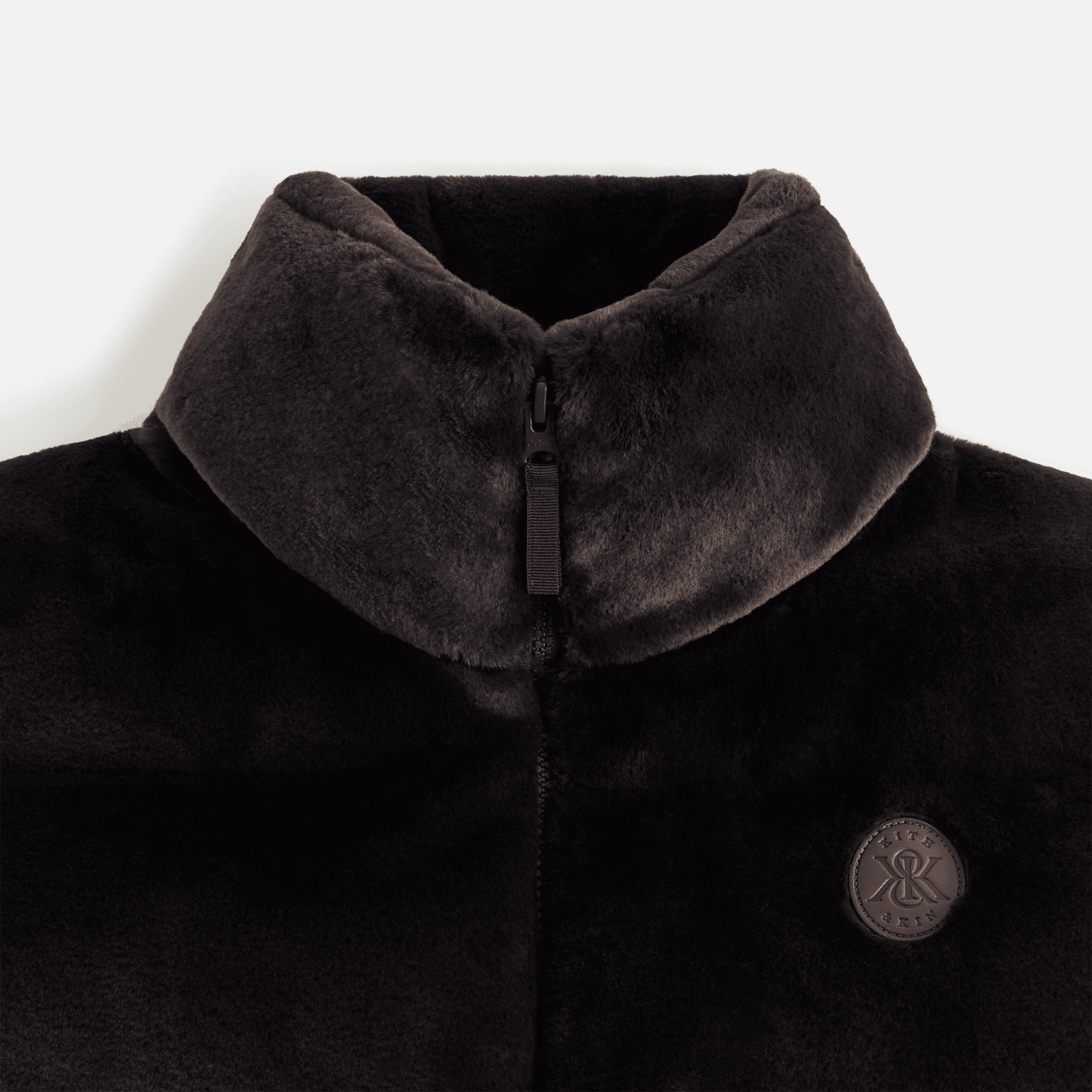 Kith Women Wynne Teddy Fur Puffer - Incognito — Image 4