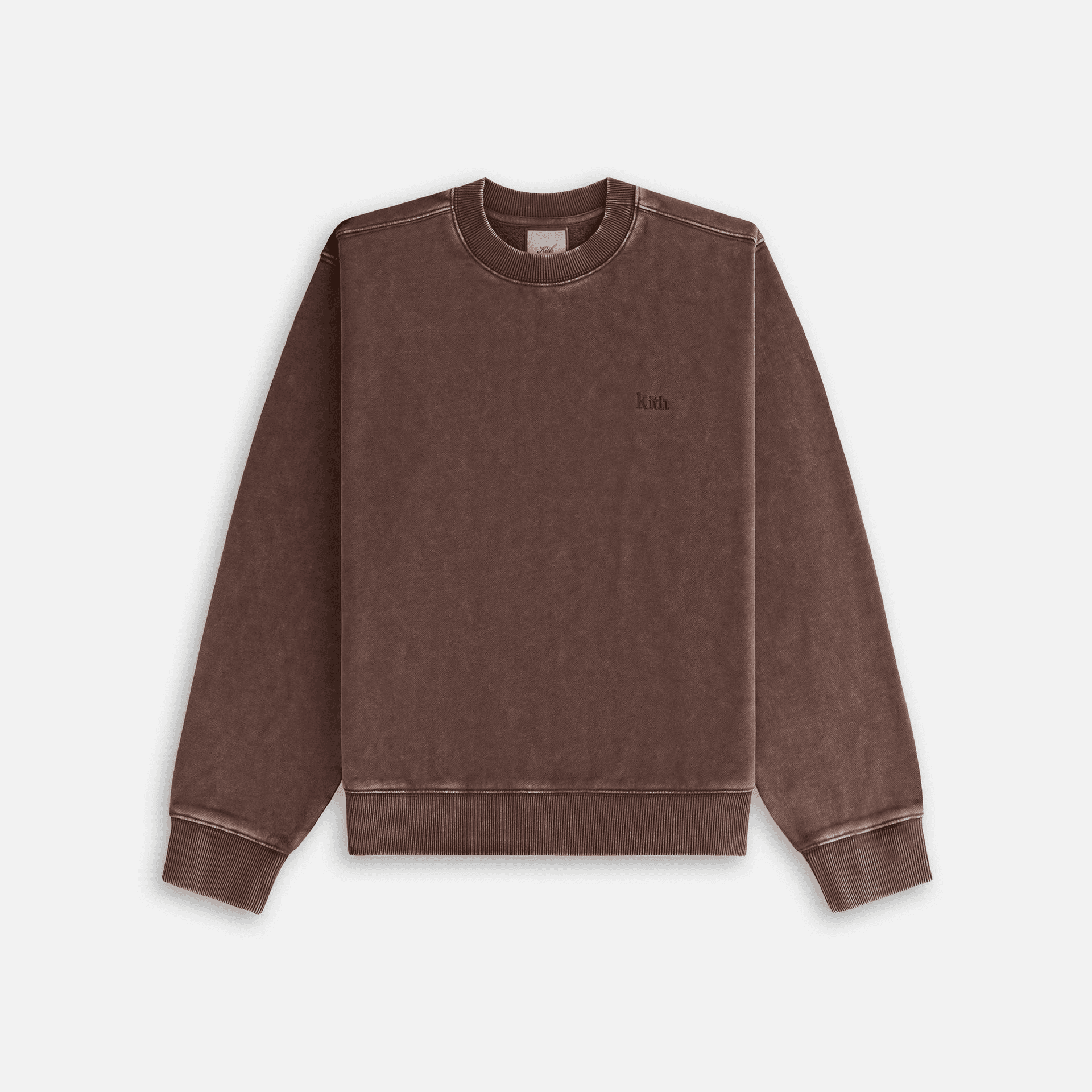 Kith Women Ashwin Sueded Crewneck - Incognito — Image 4