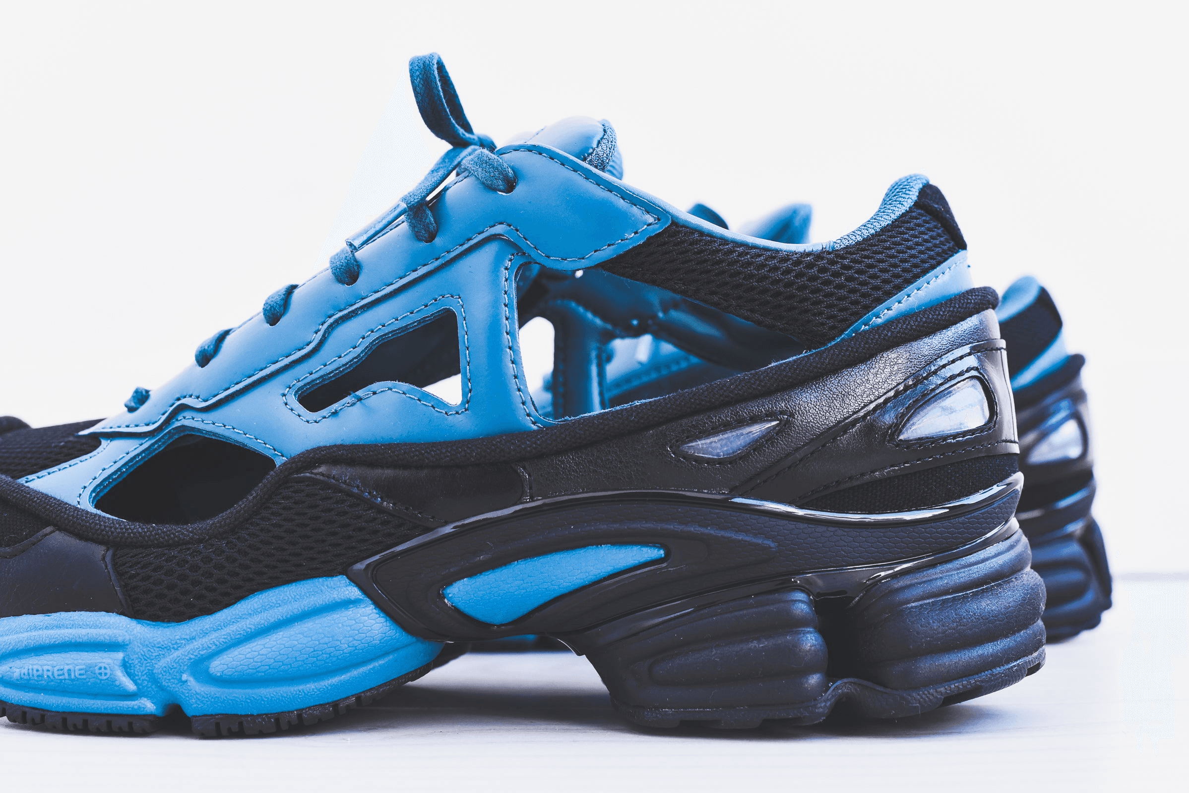 adidas by Raf Simons Replicant Ozweego - Black / Blue — Image 2