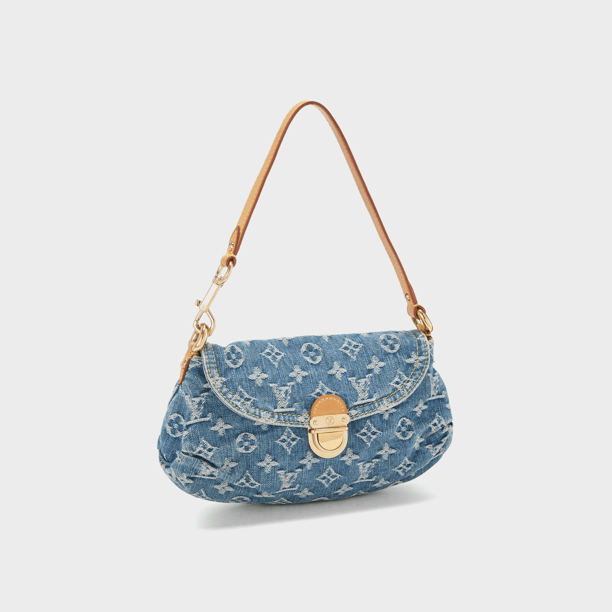 WGACA Louis Vuitton Pleaty Mini - Denim — Image 3