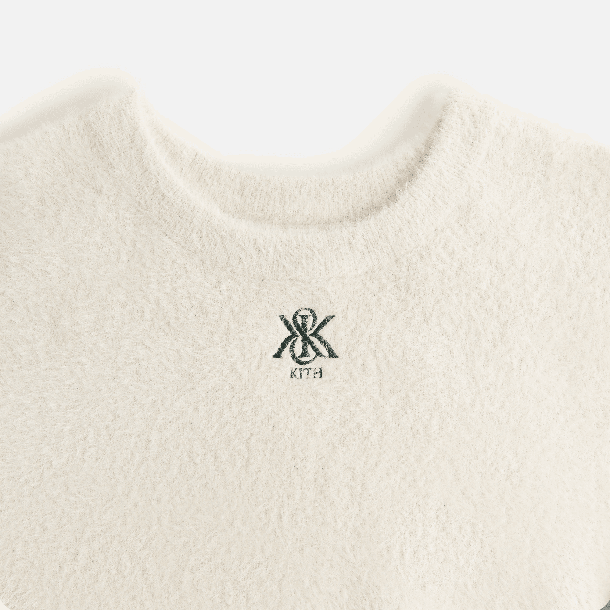 Kith Women Mica Mohair Crest Sweater - Stratus — Image 3