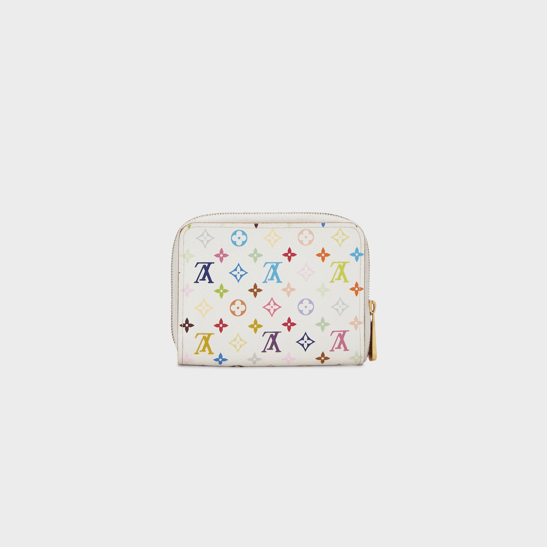 WGACA Louis Vuitton Multi Zippy Coin Purse - White — Image 3