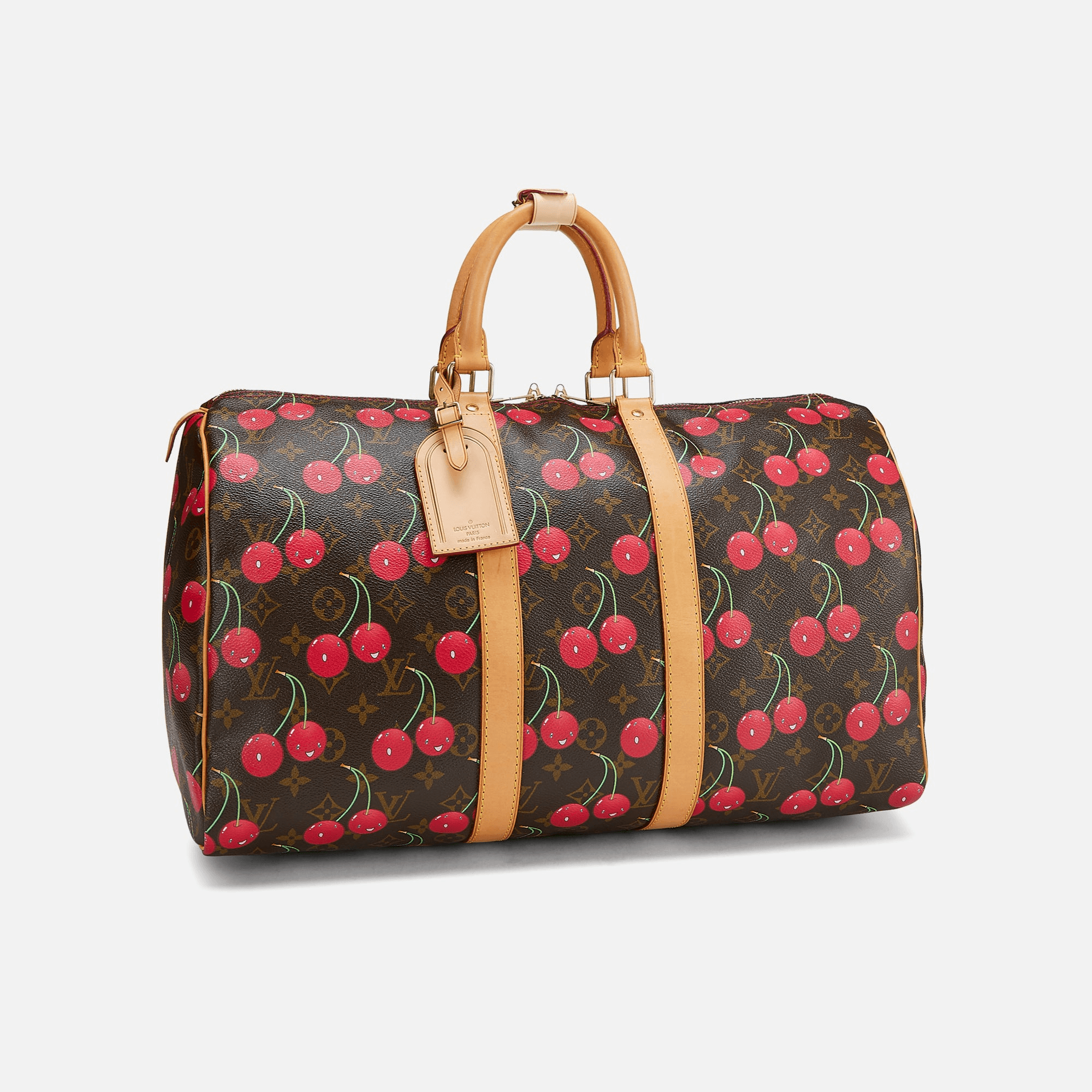 WGACA Louis Vuitton Murakami Cherry Keepall 45 - Multi — Image 3