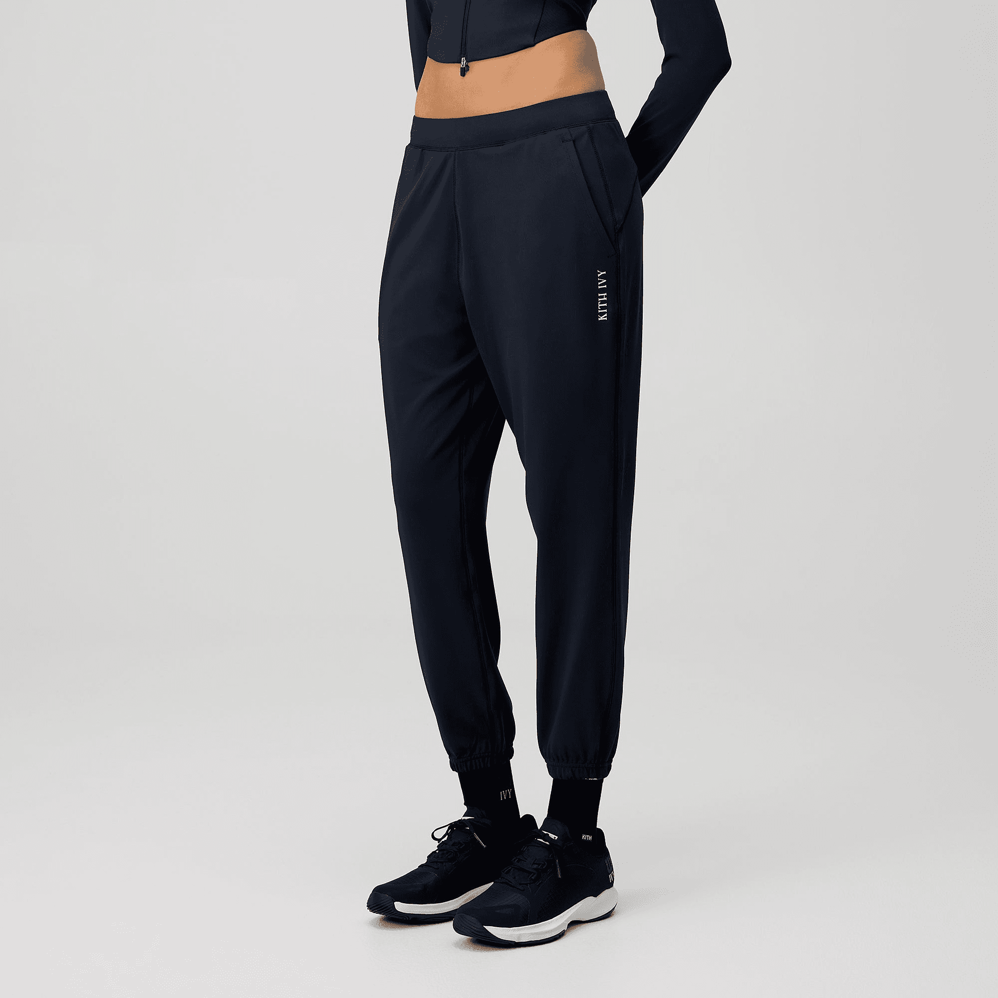 Kith Ivy for Wilson Women's Performance Jogger - Black — Image 4