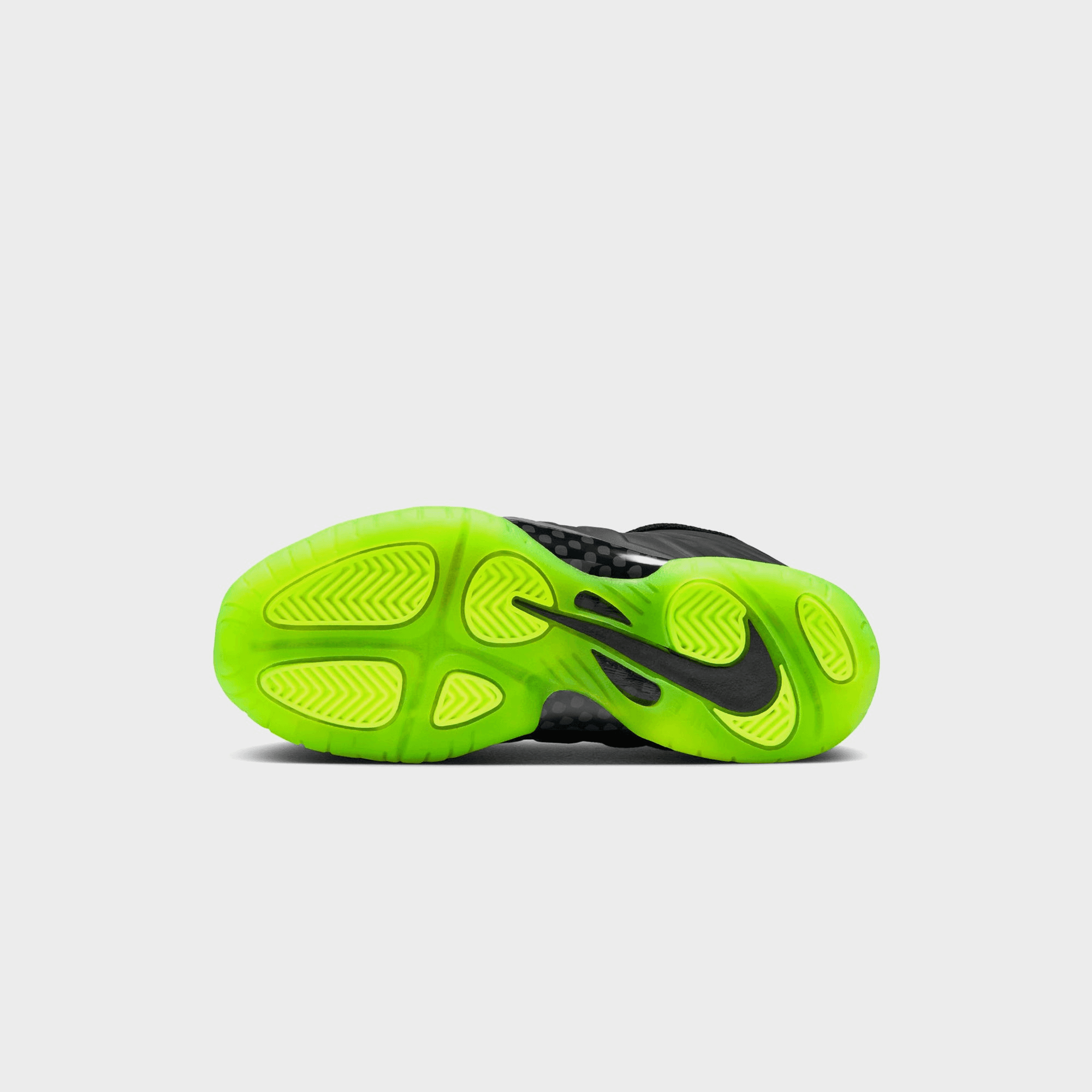 Nike PS Little Posite One - Black / Volt — Image 7