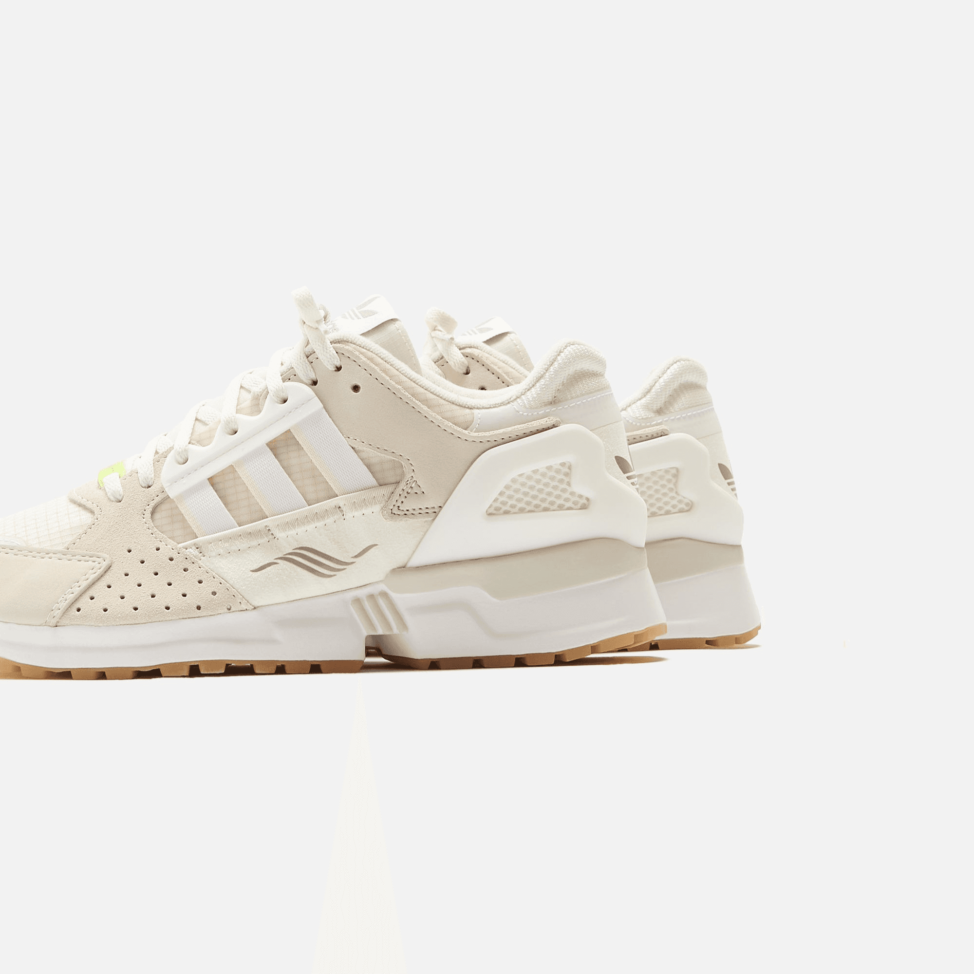 adidas Consortium ZX 10000 - Footwear White / Core White / Chalk White — Image 2