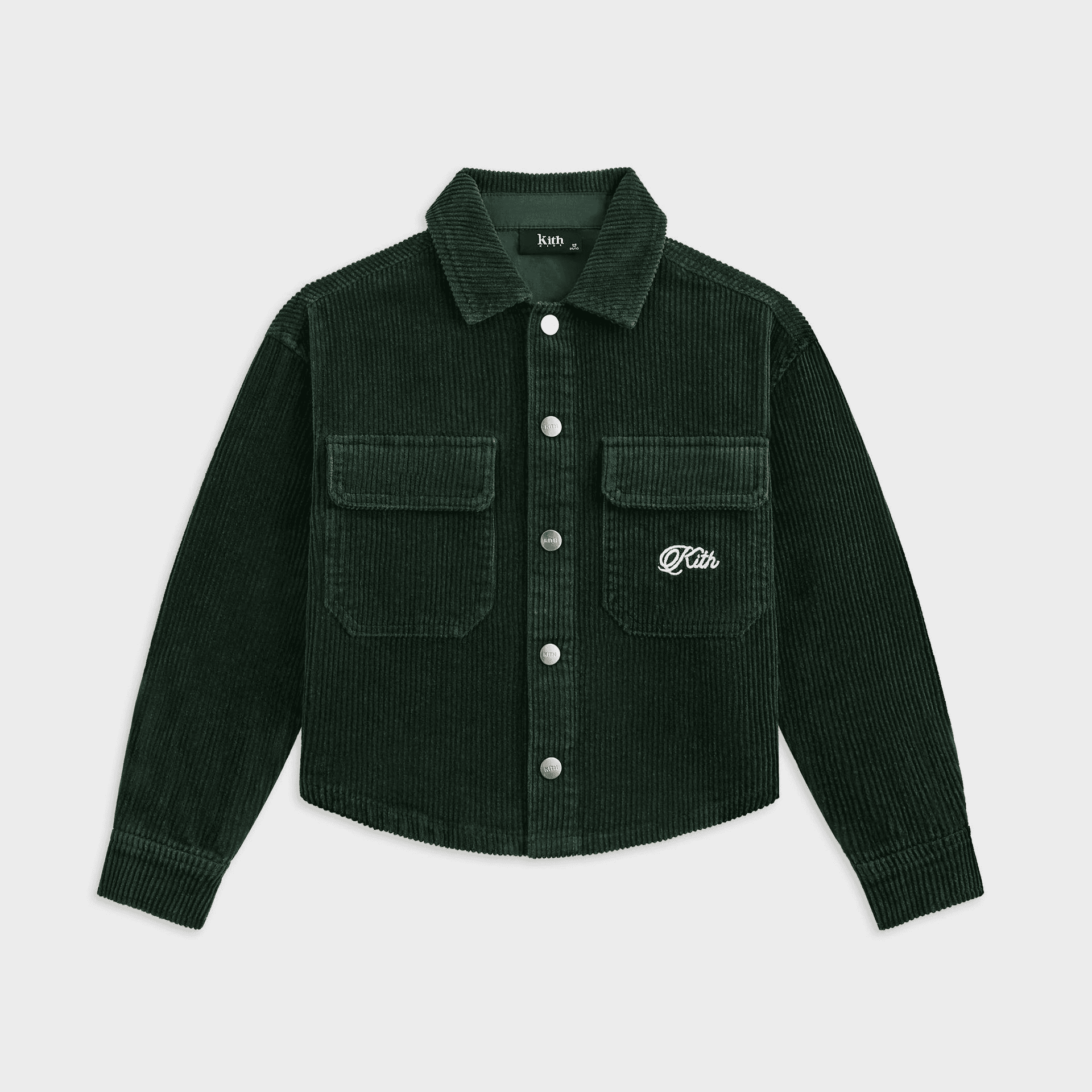 Kith Kids Cord Rowan Shirt - Stadium — Image 5