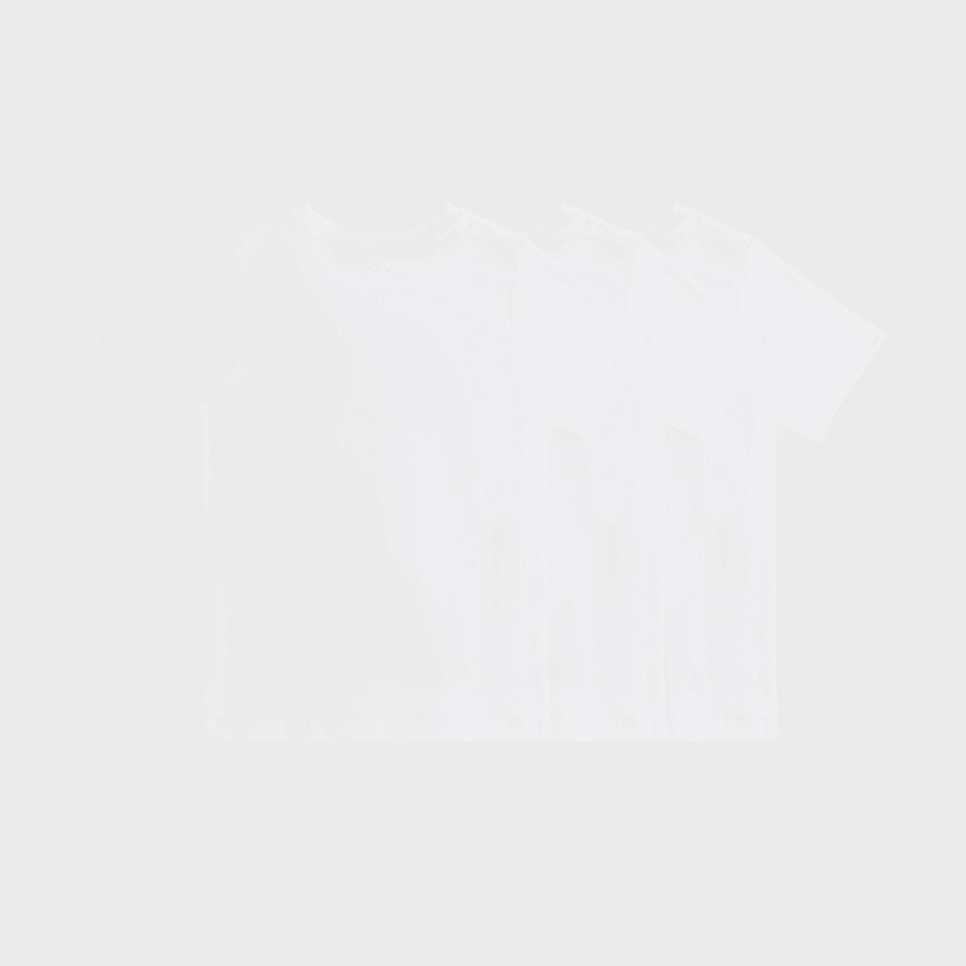 Kith Kids 3-Pack Short Sleeve Tee - White — Image 5