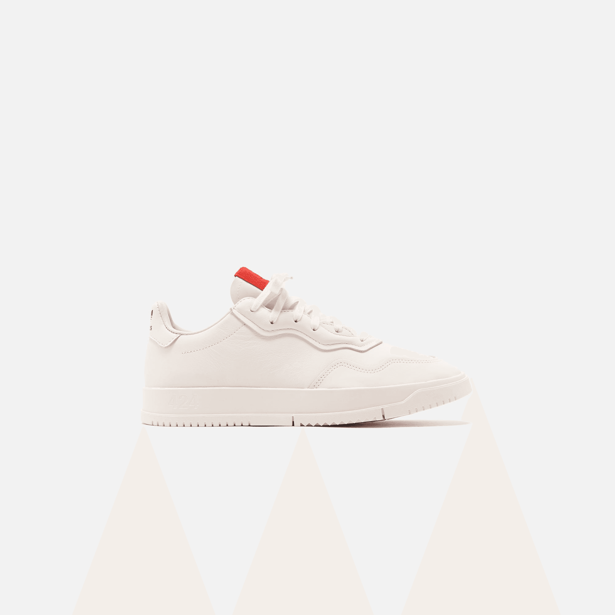 adidas Consortium x  424 SC Premiere - Core White / Scarlet