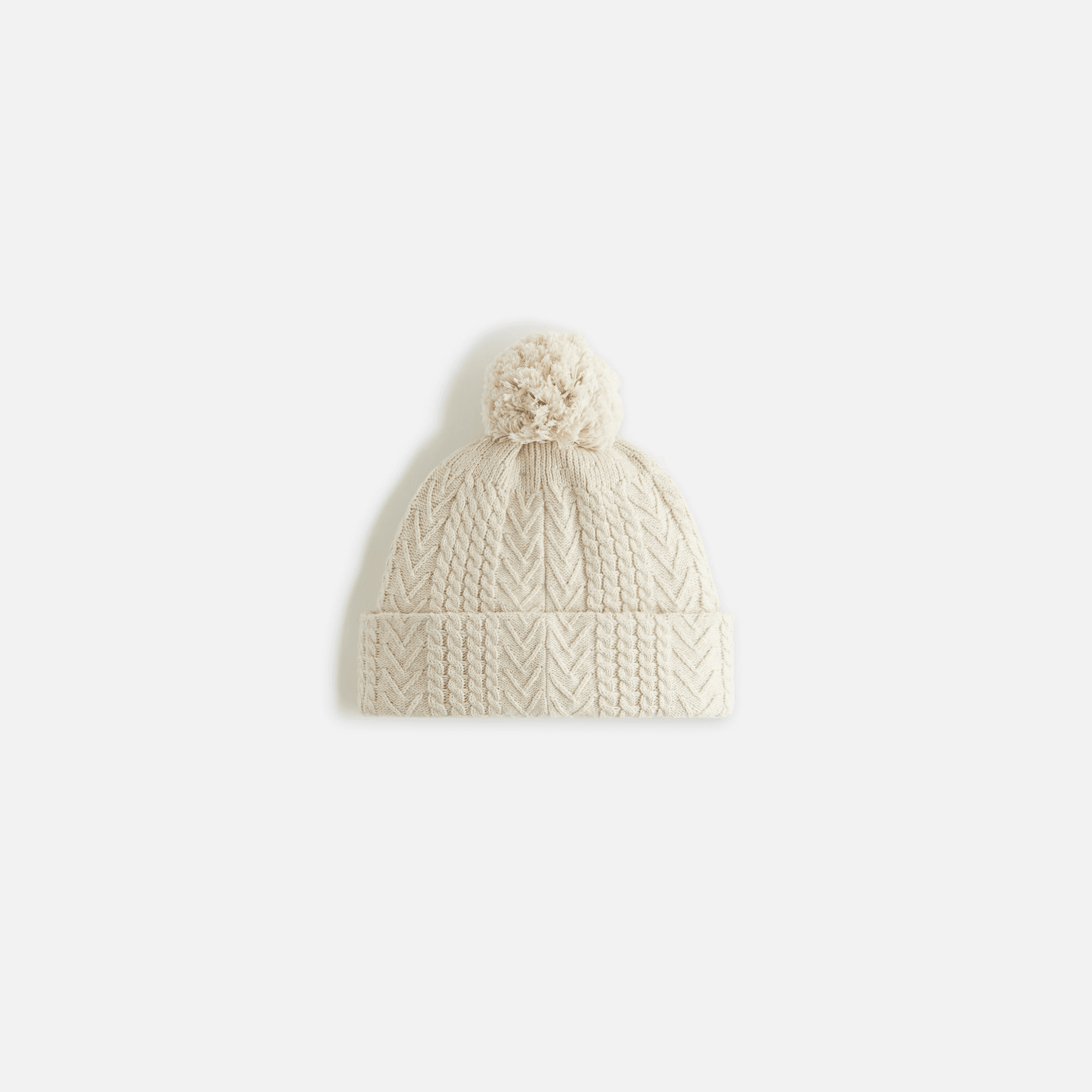 Kith Women Pom Pom Beanie - Sandy Heather — Image 4