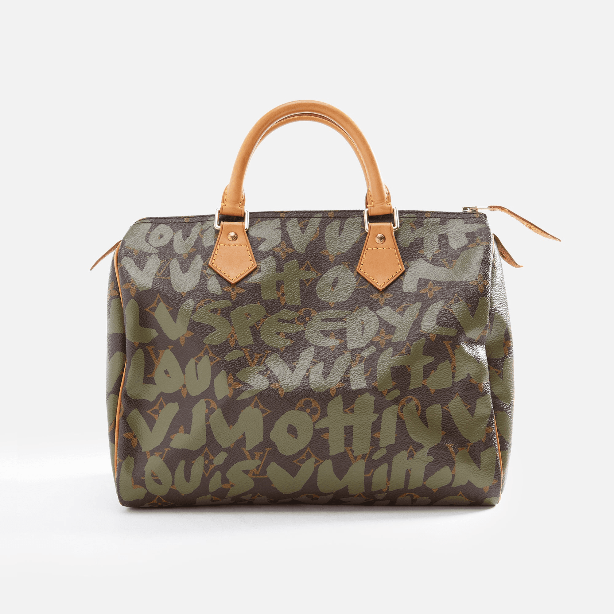 WGACA Louis Vuitton Sprouse Speedy 30 - Green — Image 2