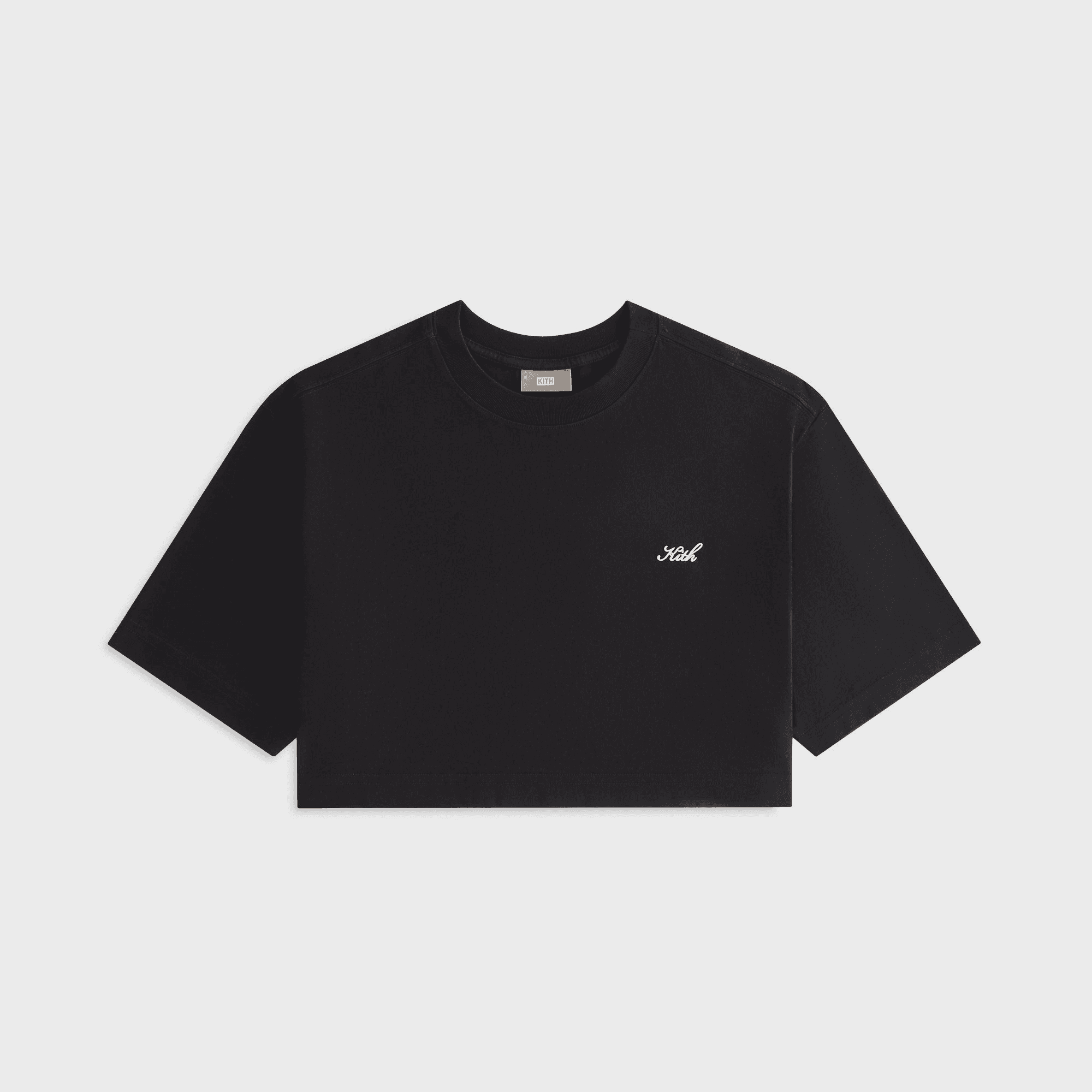 Kith Women Fei Cropped Tee - Black