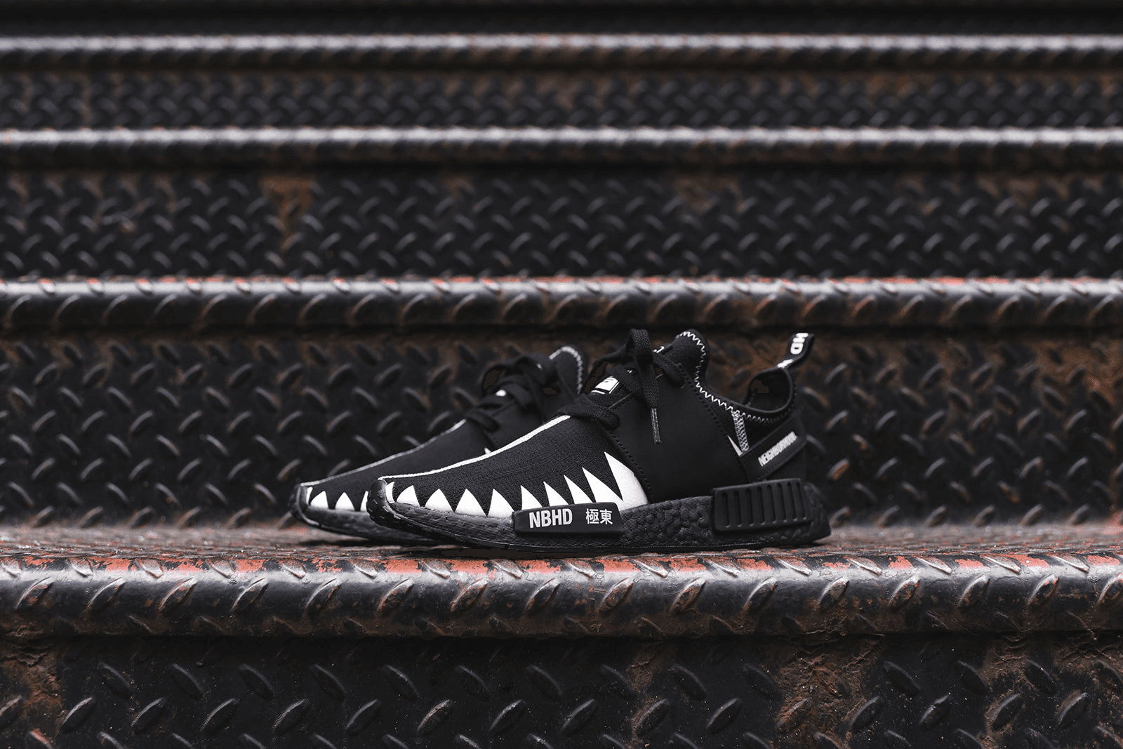 adidas Consortium x Neighborhood NMD_R1 PK - Black — Image 4