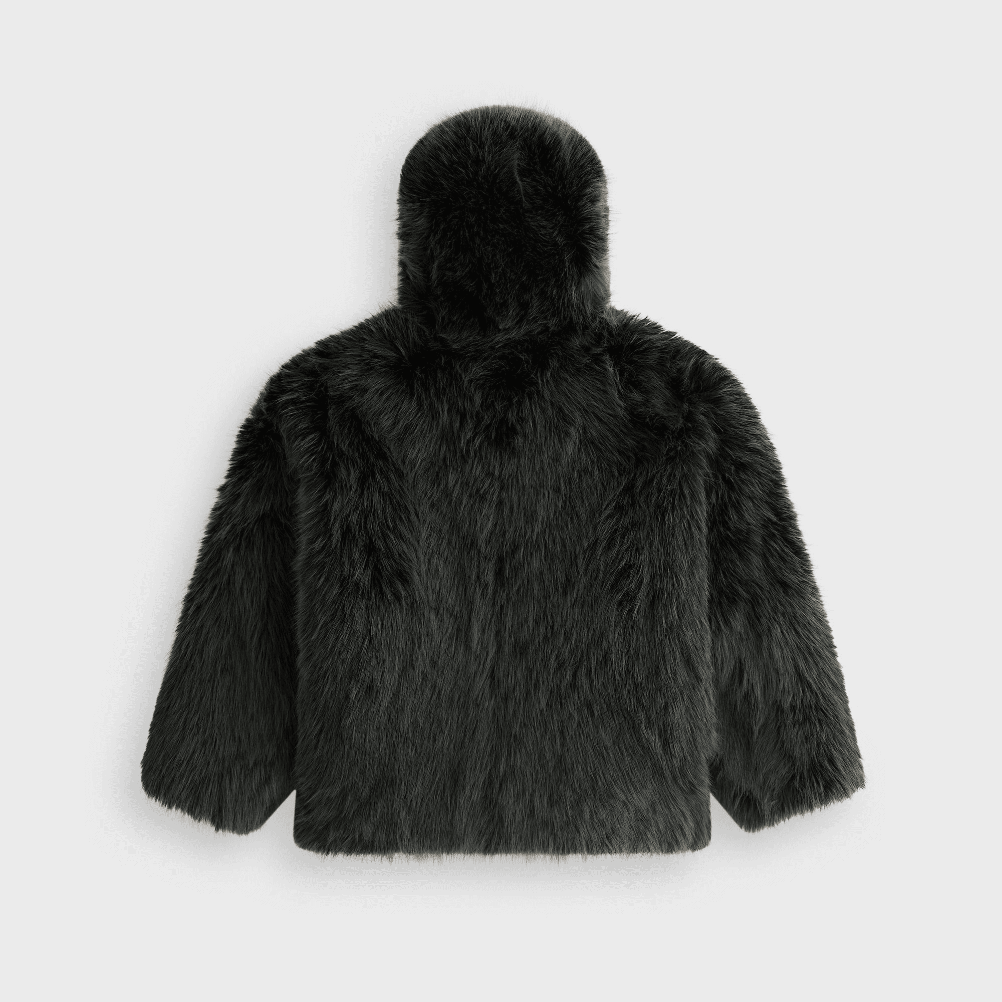 Kith Women Parisa Fur Hooded Robe - Machine — Image 4