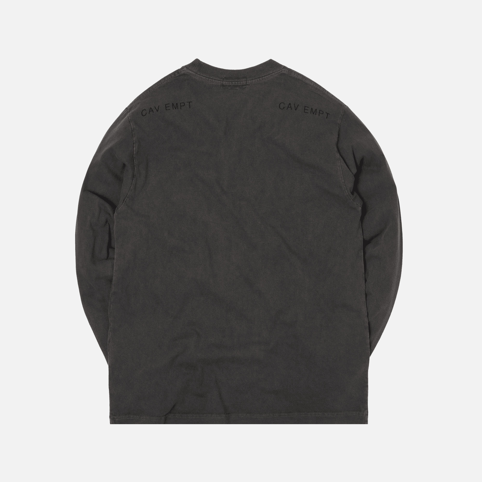 Cav Empt MD THINKtank L/S Tee - Charcoal — Image 2