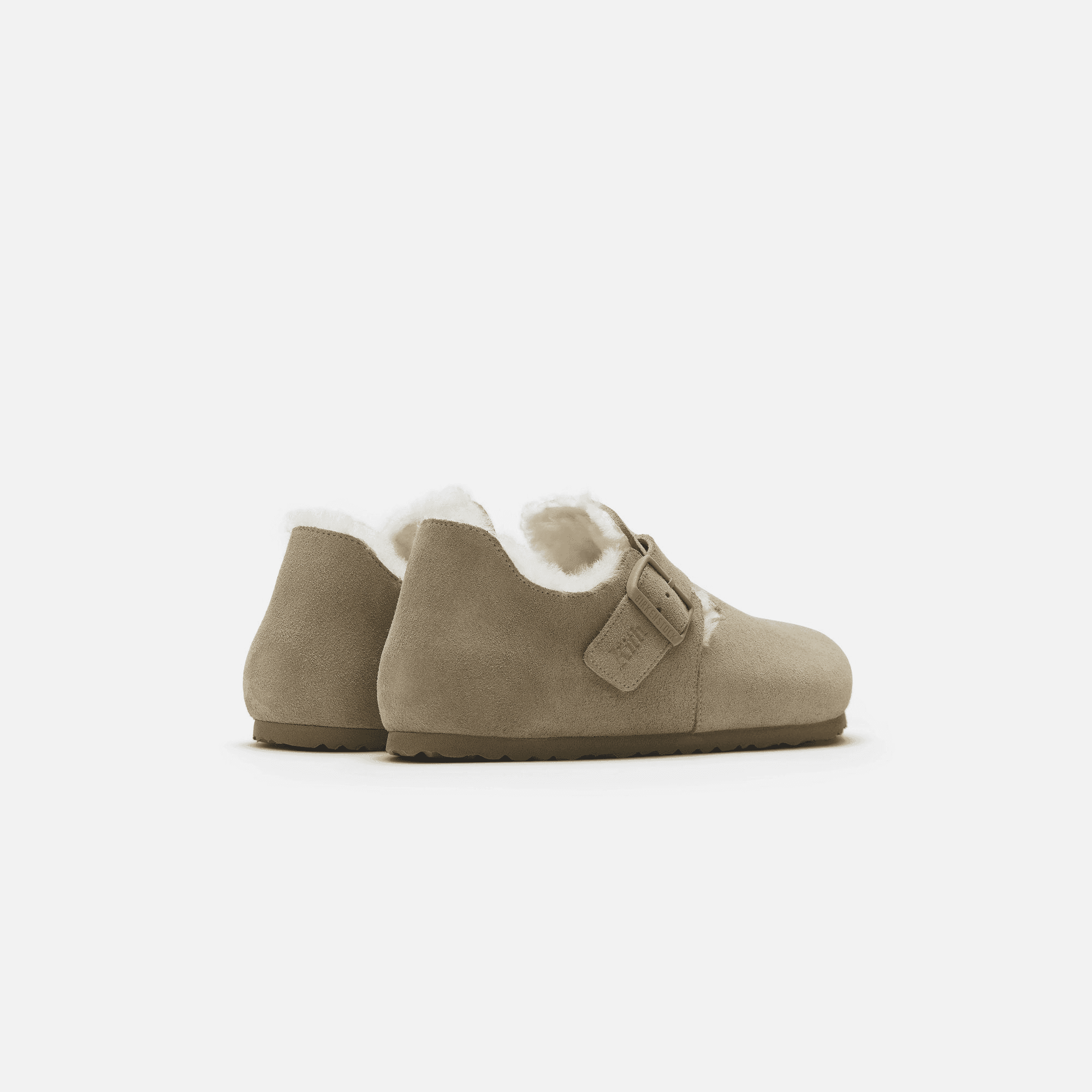 Kith Women for Birkenstock London Shearling - Faded Khaki — Image 3