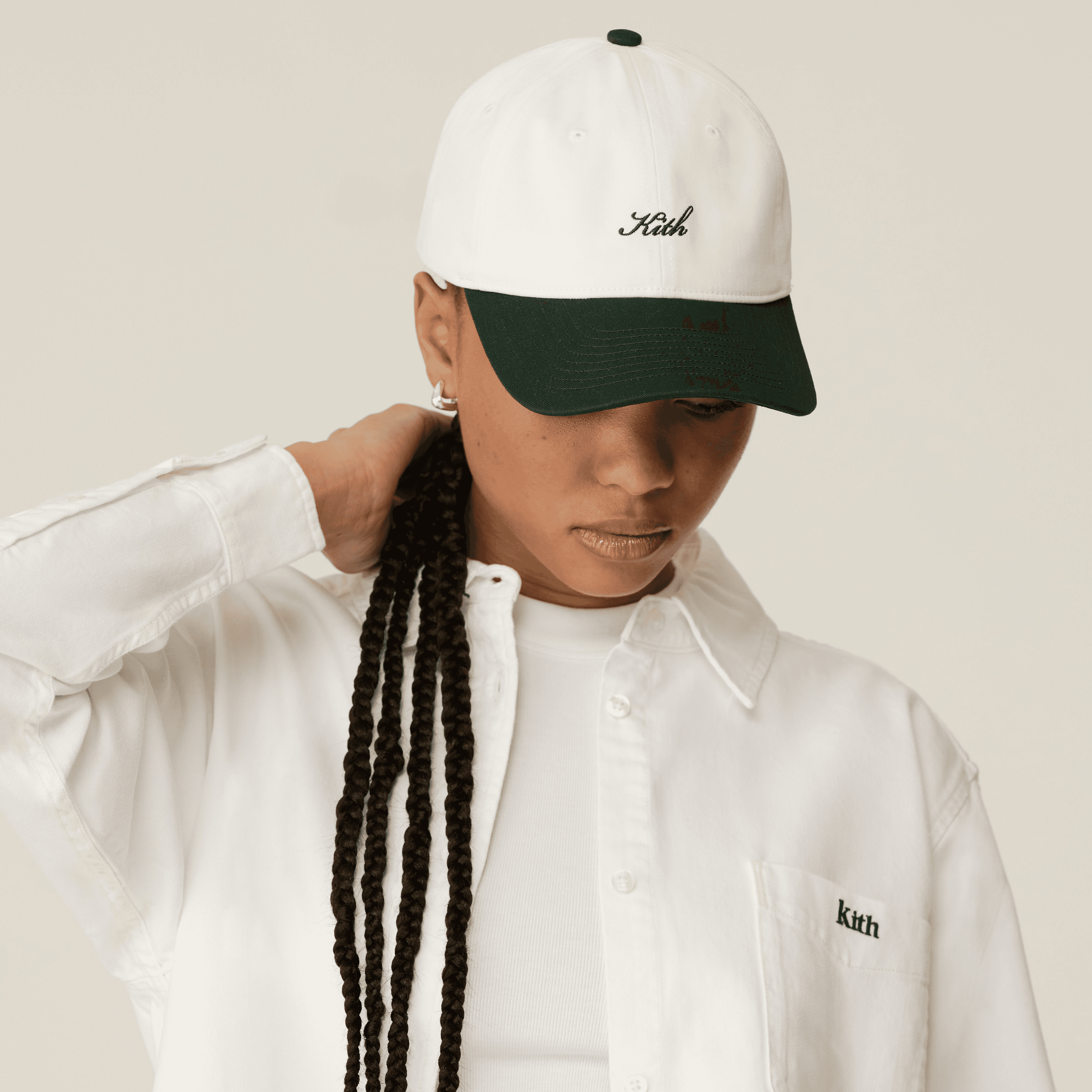 Kith Women Script Logo Classic Cap - Stadium — Image 2