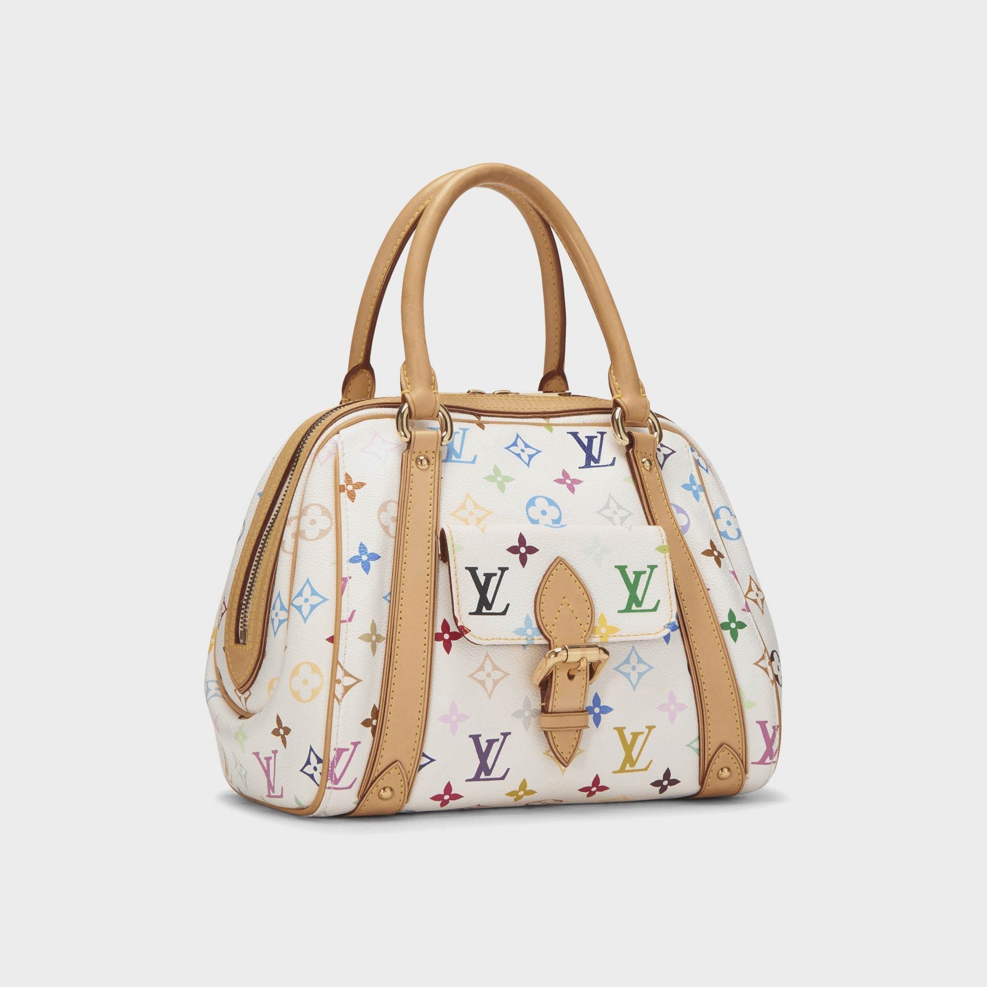 WGACA Louis Vuitton x Takashi Murakami Multi Priscilla - White — Image 2