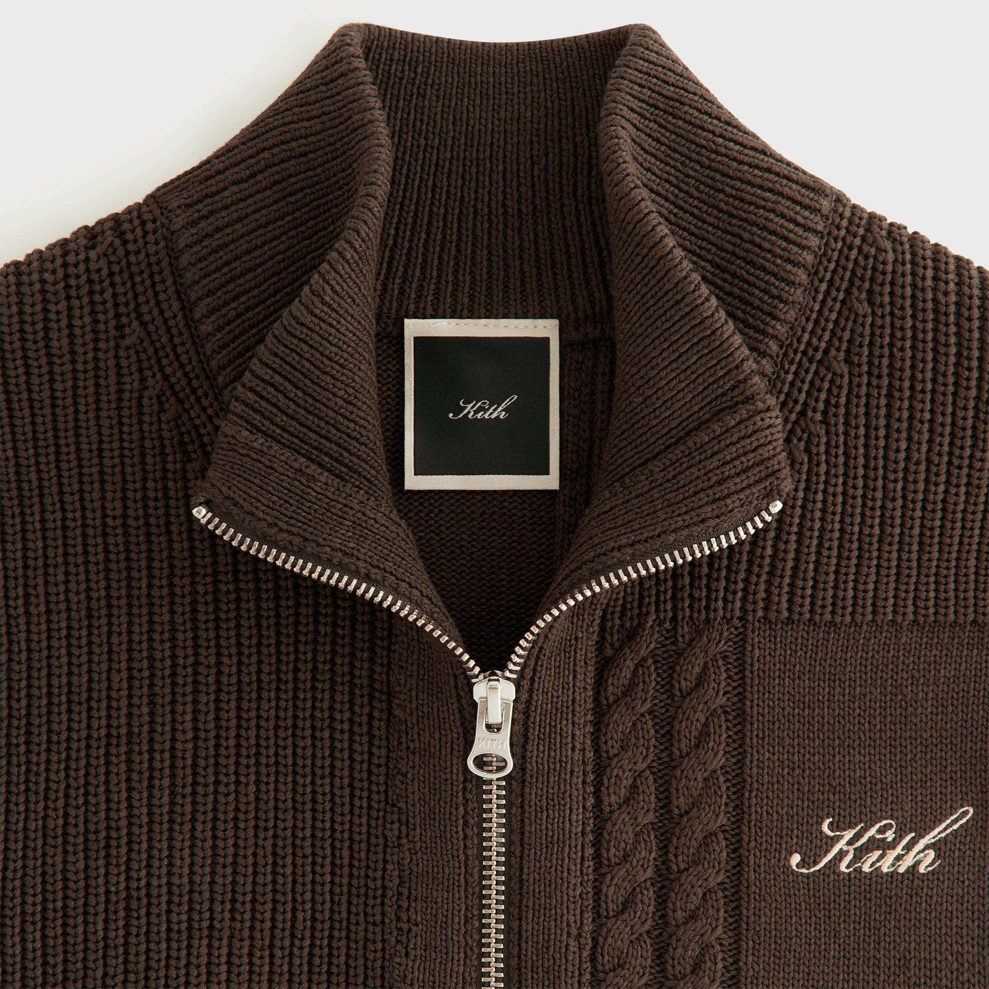 Kith Women Elayne Patchwork Zip Tank - Incognito — Image 3