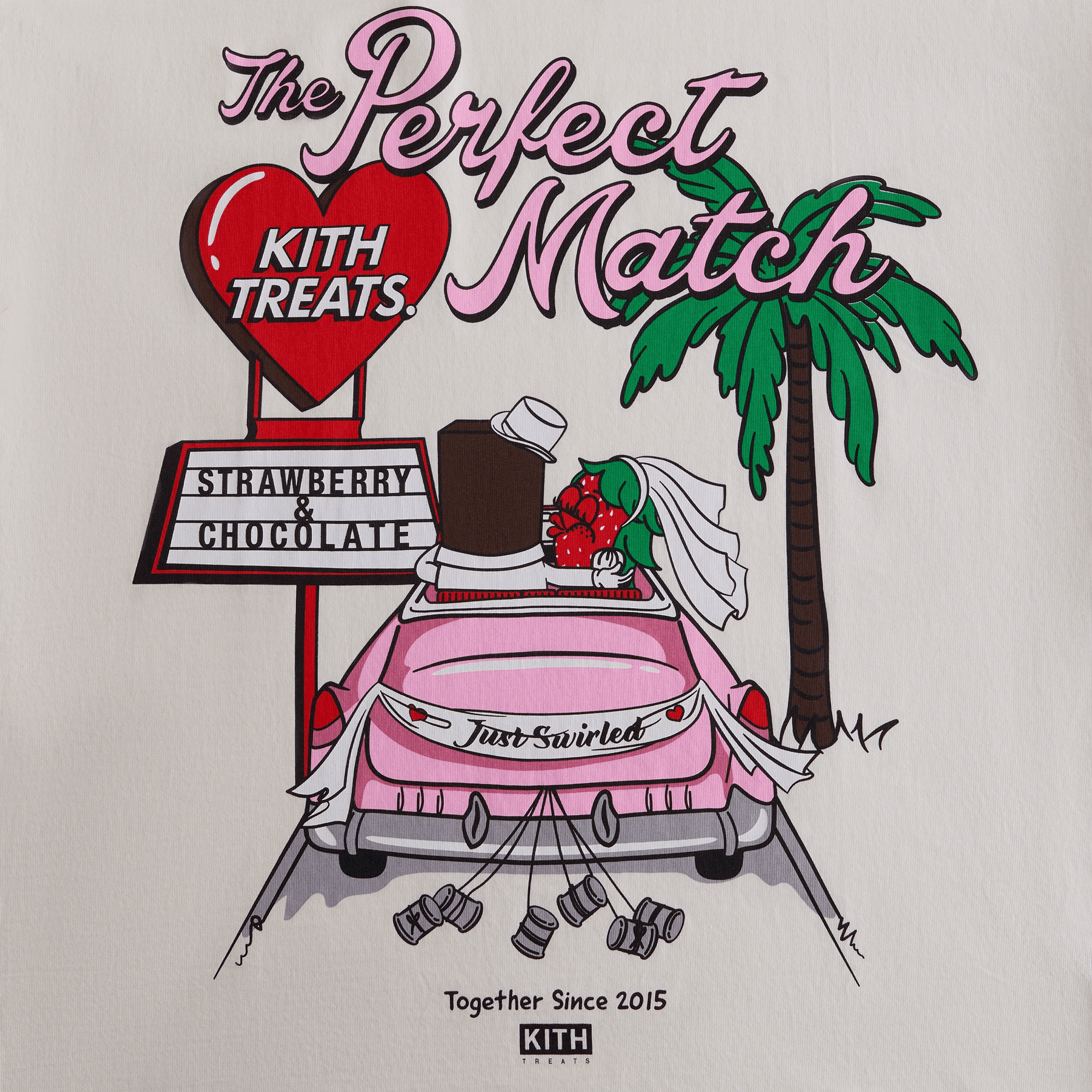 Kith Treats Perfect Match Vintage Tee - Sandrift — Image 3