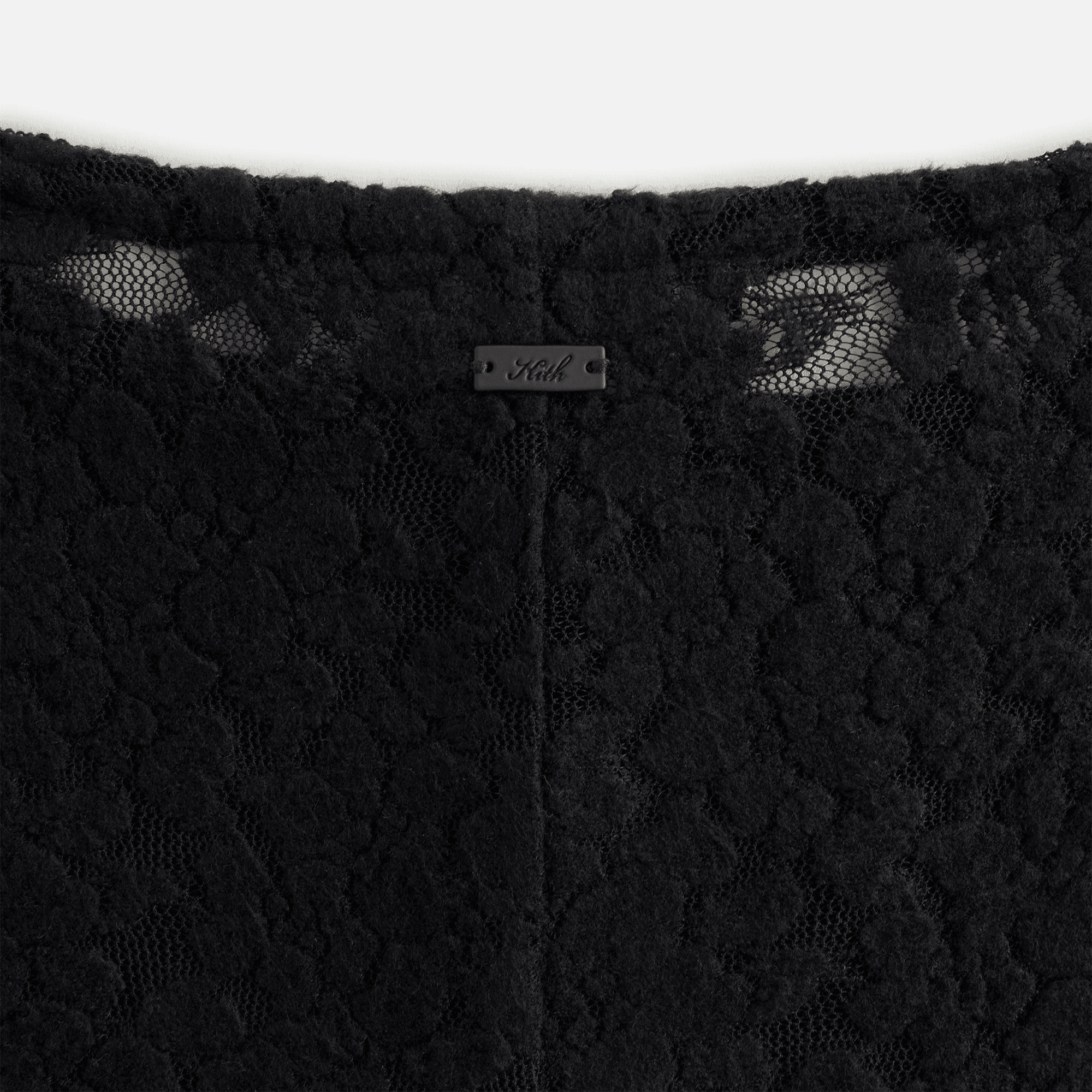 Kith Women Bailey Plush Lace Maxi Dress - Black — Image 2
