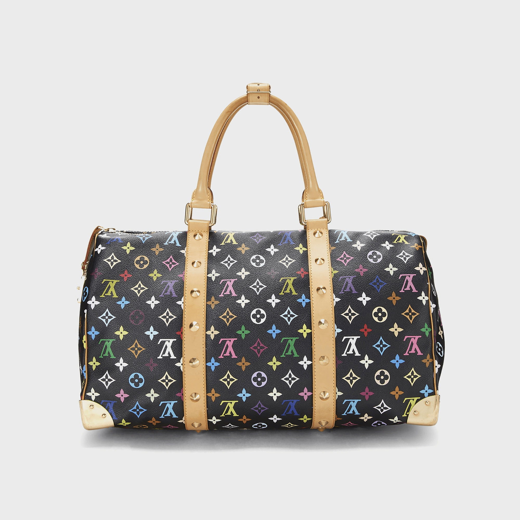 WGACA Louis Vuitton Keepall 45 - Black / Multi — Image 2