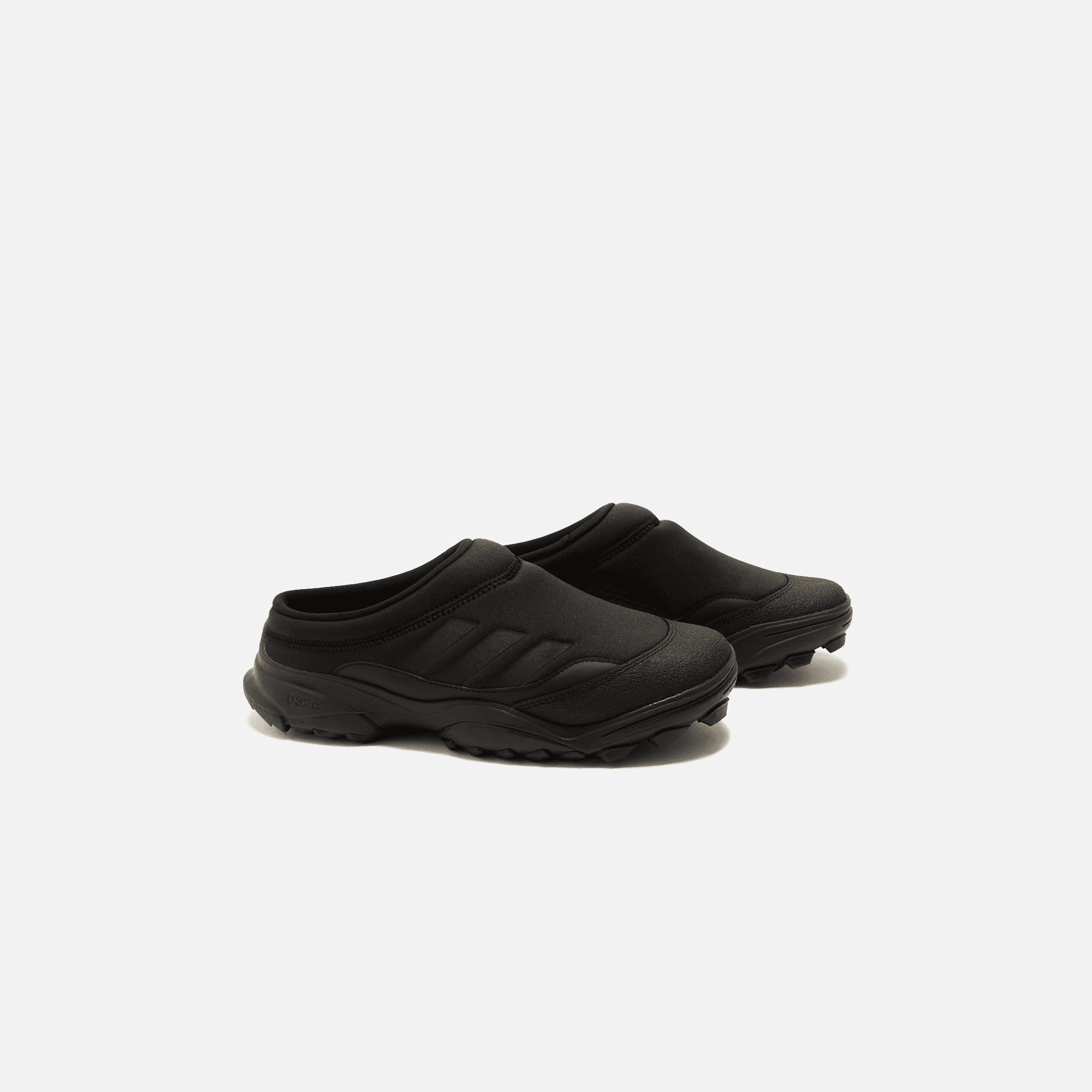 adidas Consortium x 032C GSG Mule - Core Black / Dark Blue — Image 9