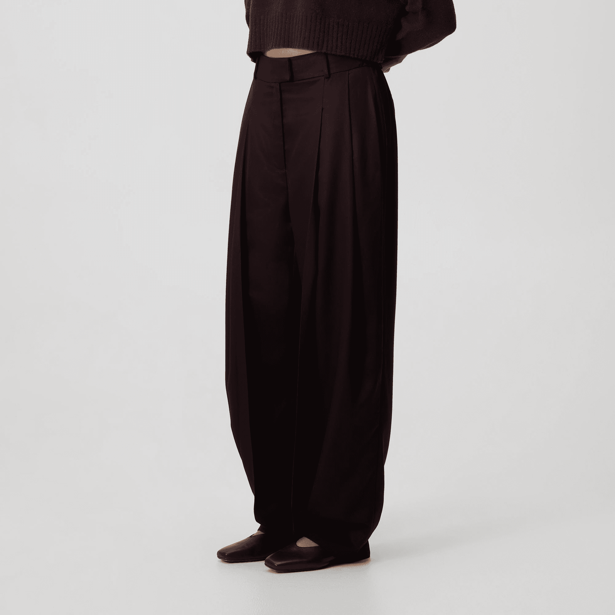Kith Women Kinsley Pleated Trouser - Incognito — Image 4
