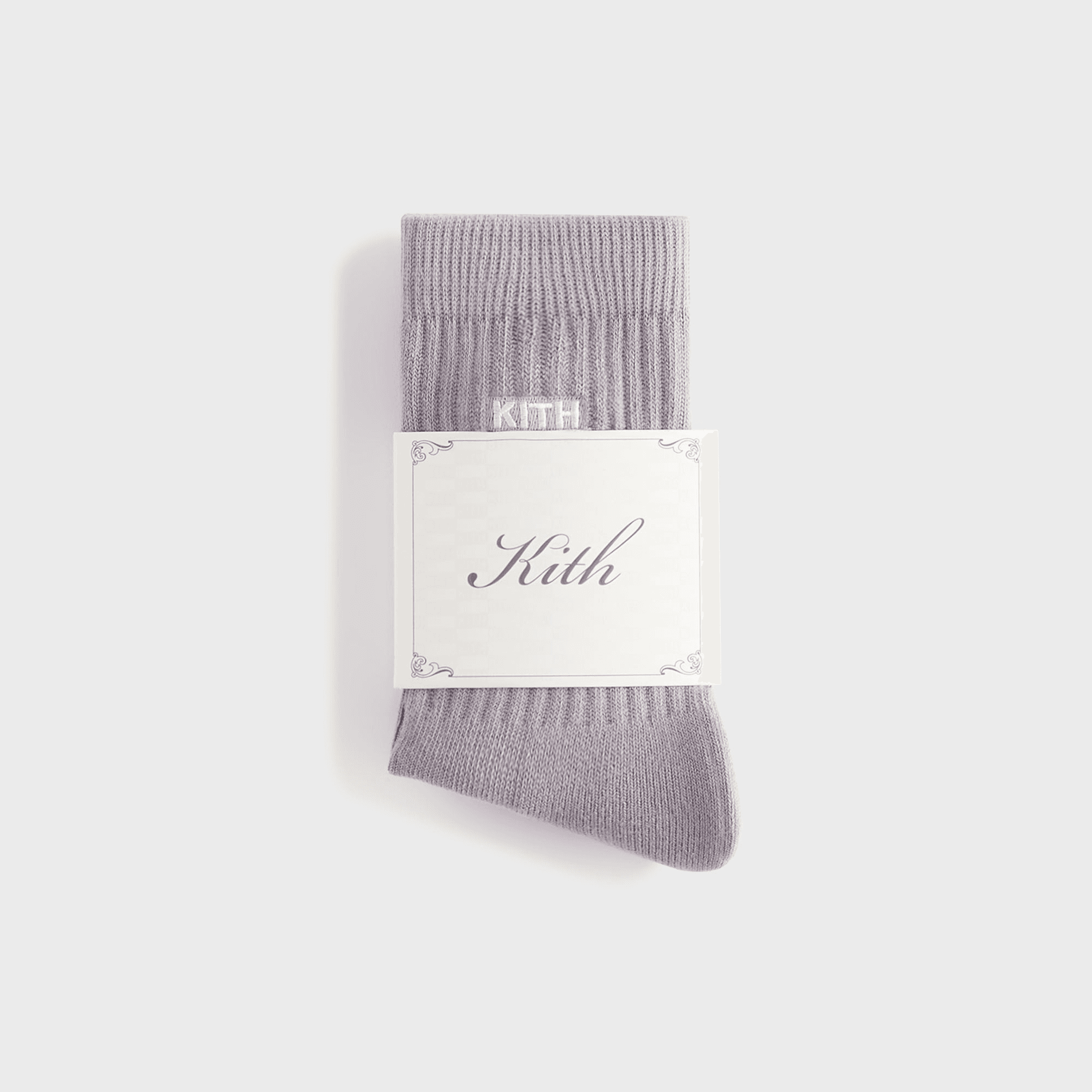 Kith Kids Classic Crew Socks - Argon — Image 3