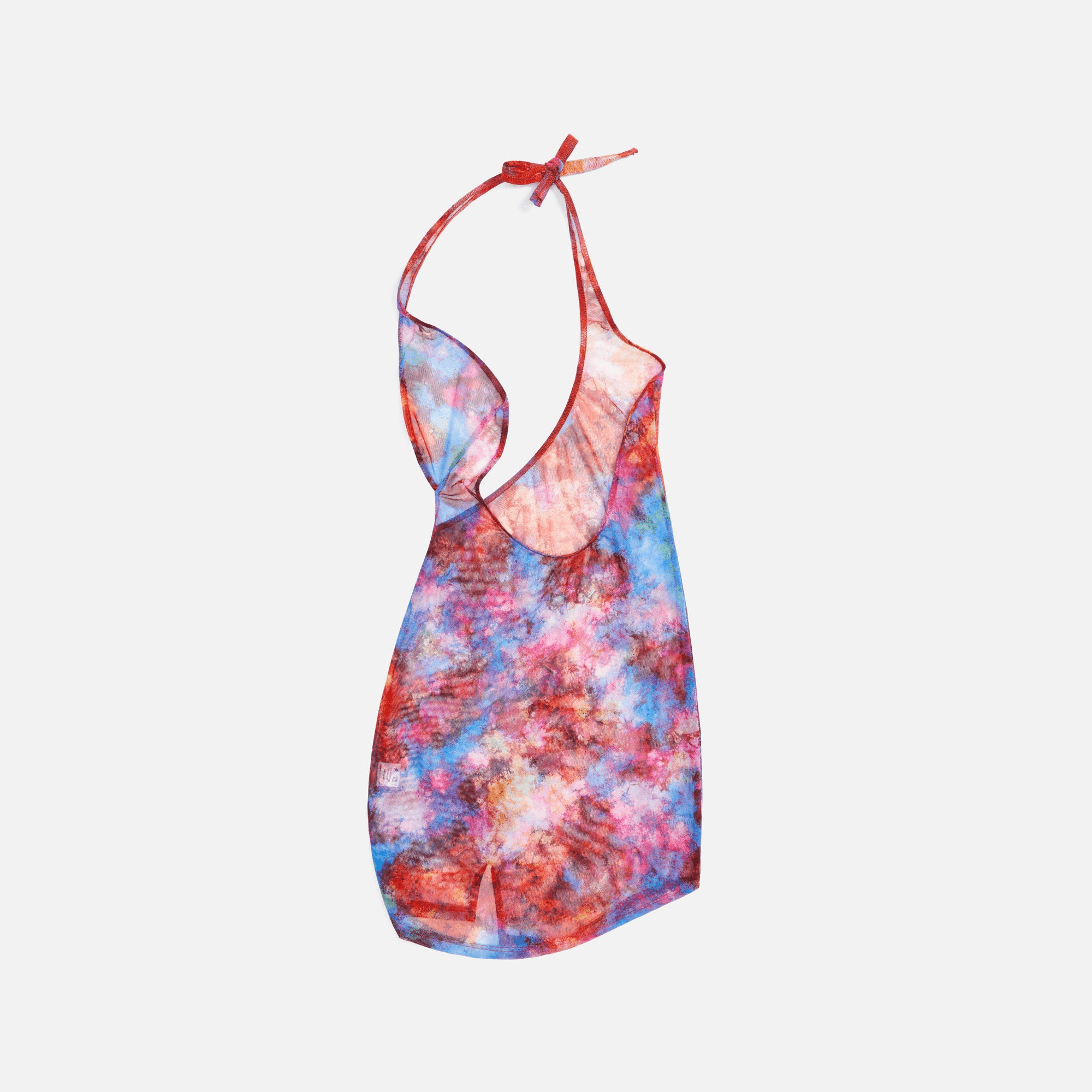 Melissa Simone Mini Mesh Dress - Multi - Image 1