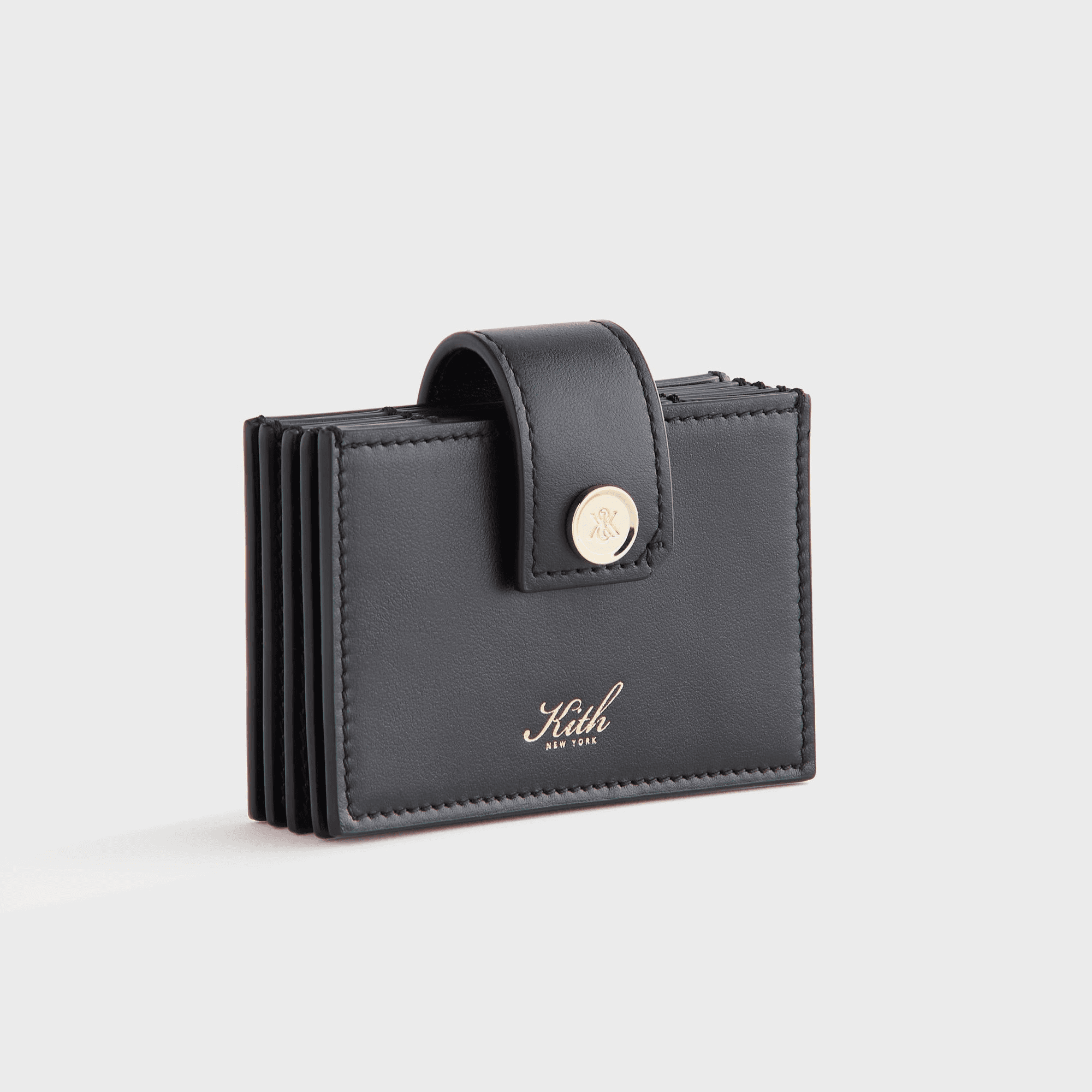 Kith Women Notch Accordion Wallet - Black — Image 3