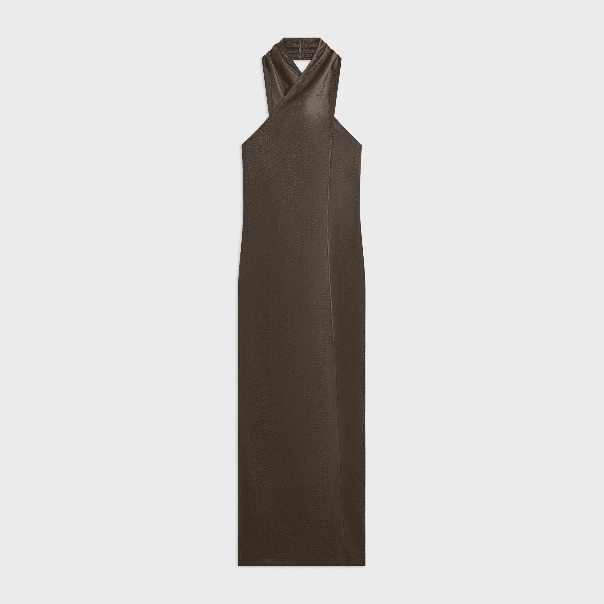 Giorgio Armani & Kith Women Silk Wrap Halter Cover Up - Kindling