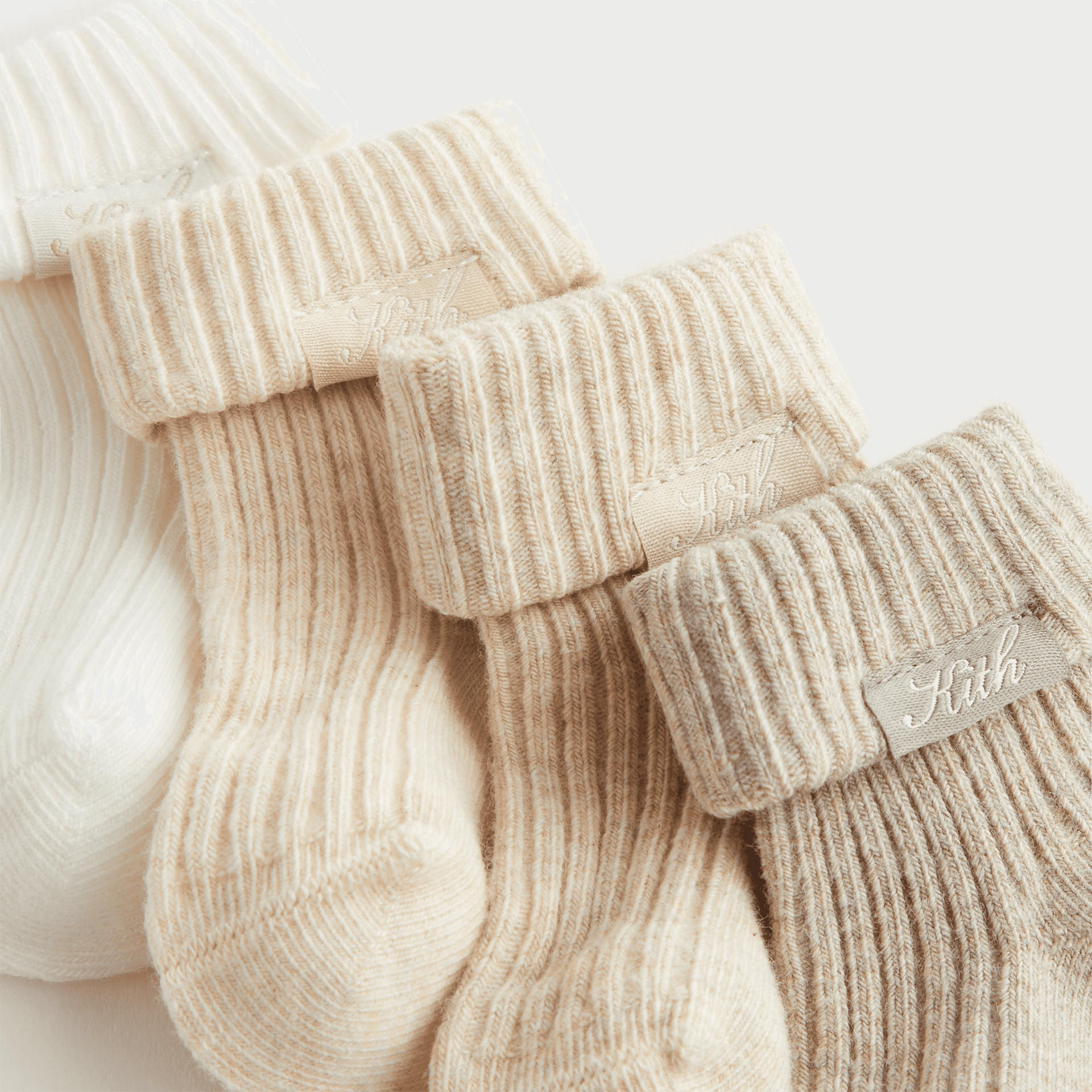 Kith Baby 4-Pack Sock Set - Silk — Image 2