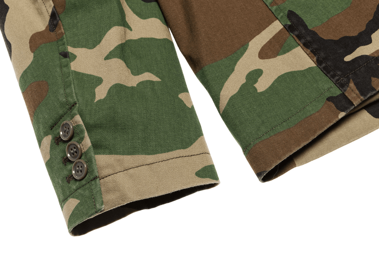 Ones Stroke Cotton Twill Blazer - Camo — Image 3