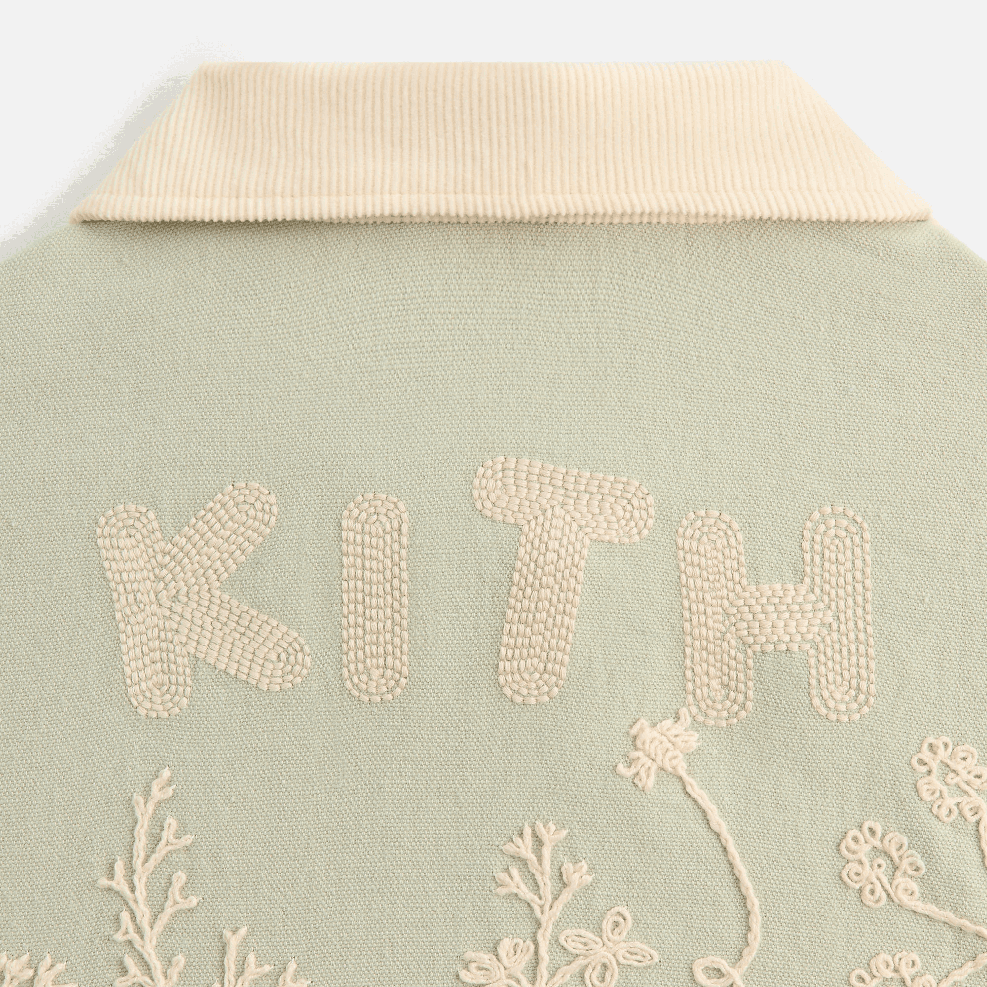 Kith Kids Floral Harrington Jacket - Mint — Image 3