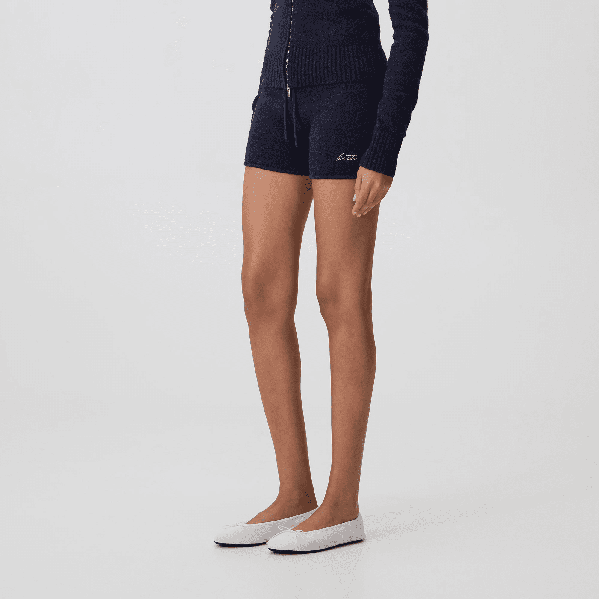 Kith Women Avyn Micro Sweater Short - Nocturnal — Image 5