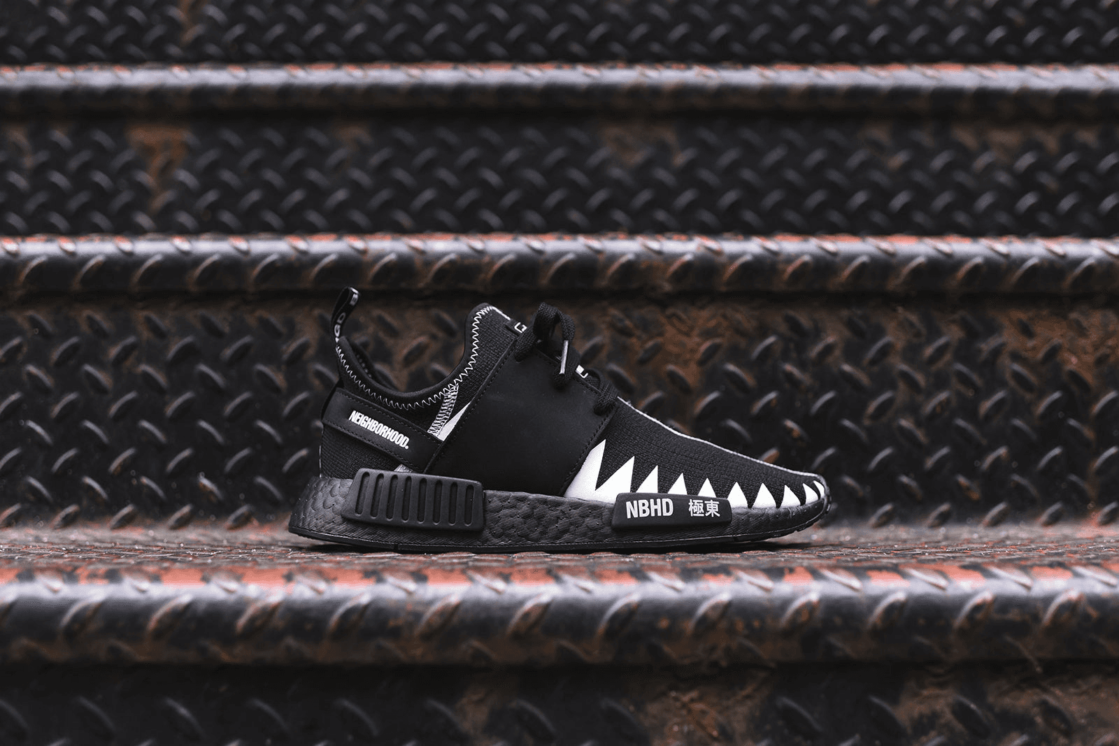 adidas Consortium x Neighborhood NMD_R1 PK - Black