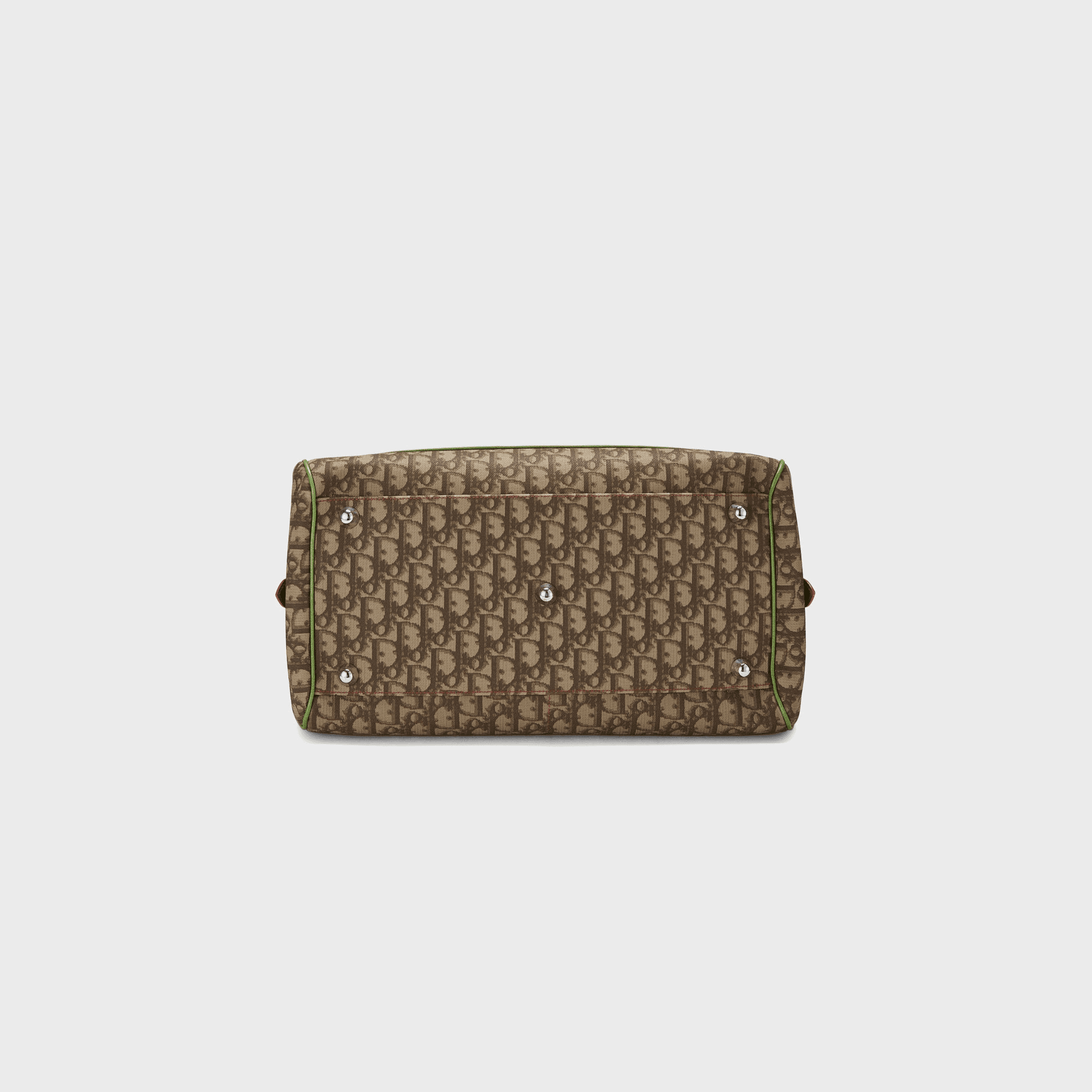 WGACA Dior Coated Canvas Rasta Bowler - Brown — Image 3