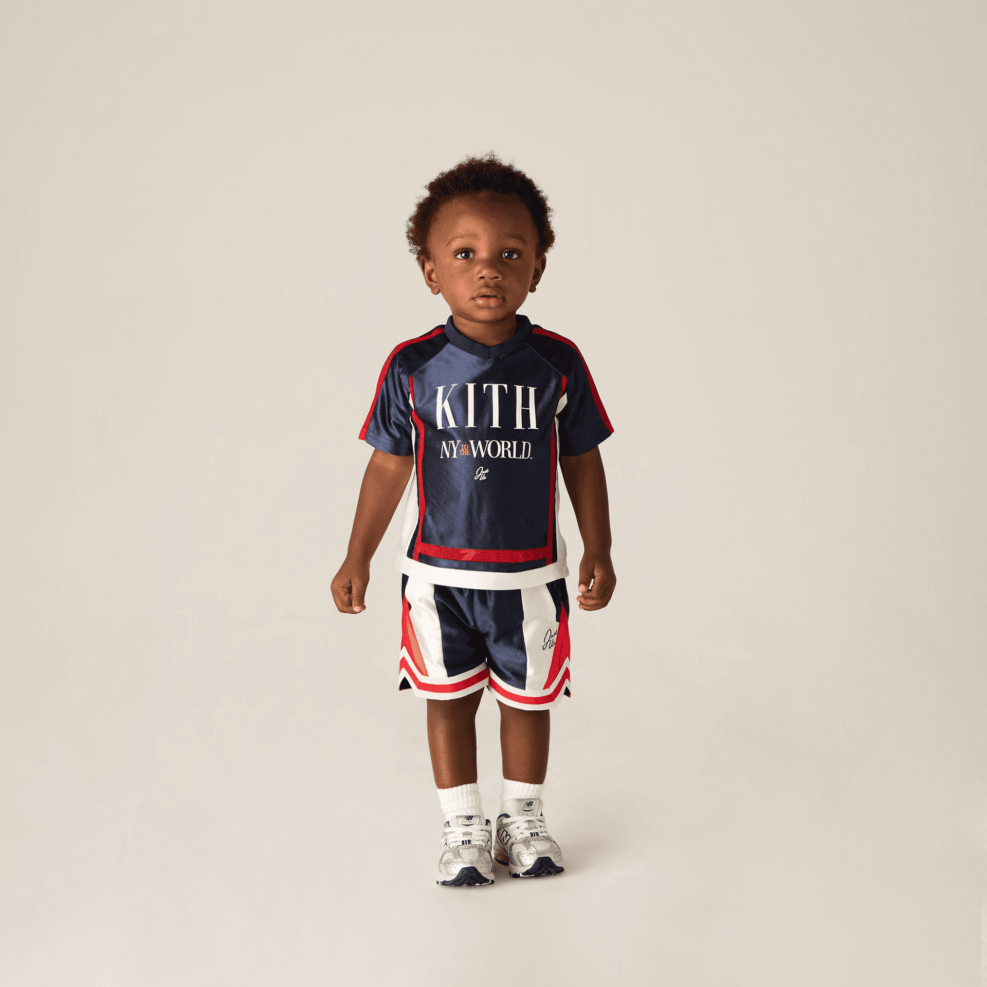 Kith Baby New York to the World Faille Leon Jersey - Nocturnal — Image 7