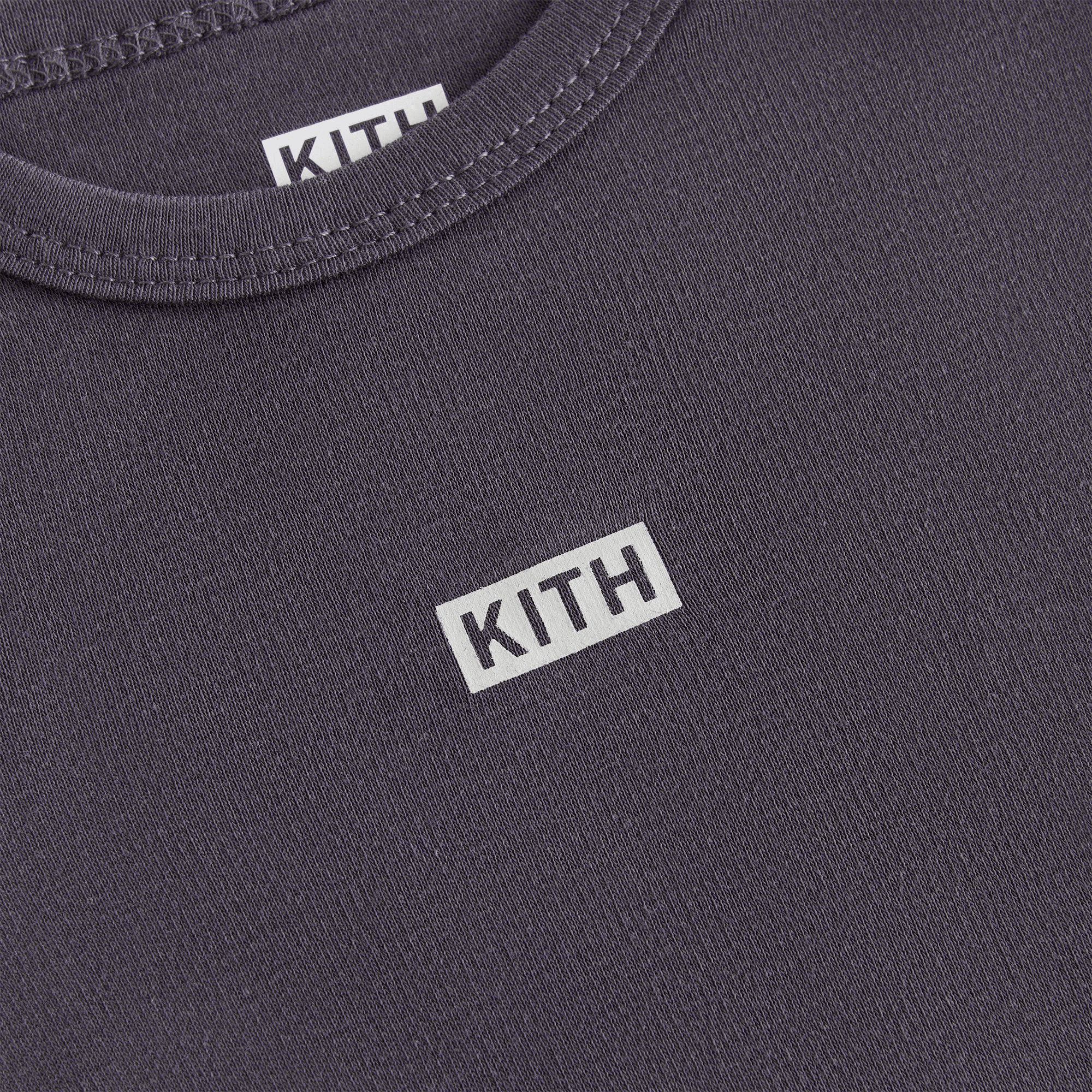 Kith Baby Palette 3-Pack Bodysuit - Battleship — Image 2
