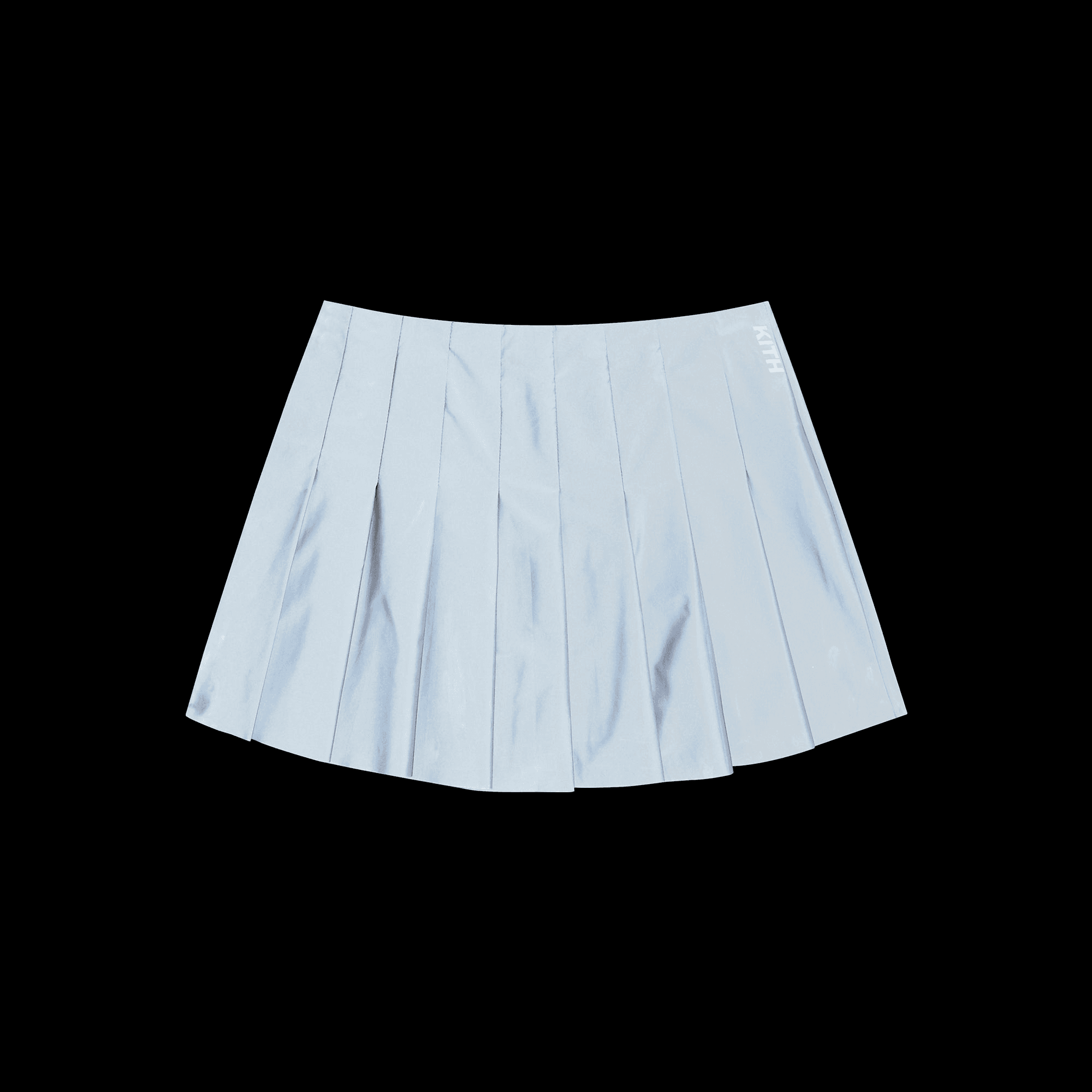 Kith Women Ruri Reflective Pleated Mini Skirt - Reflective — Image 6