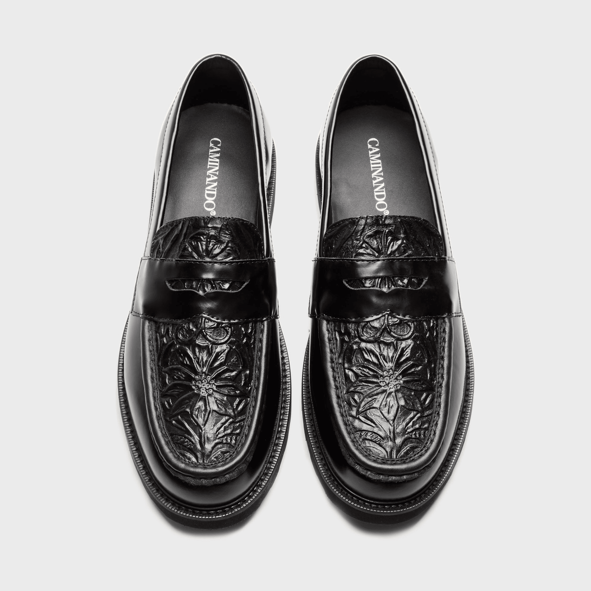 Caminando Dais Loafer - Black Deboss — Image 2