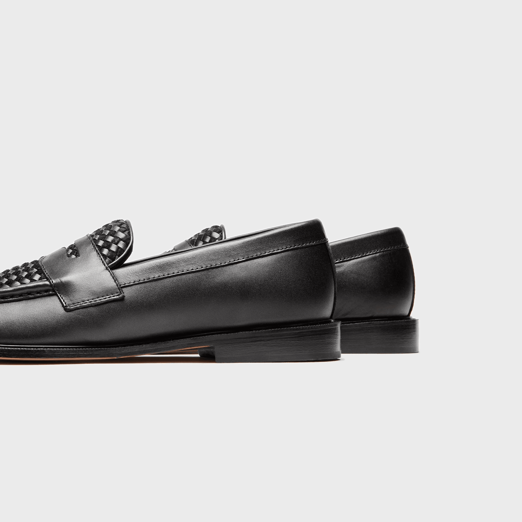 Caminando Leather Loafer - Black — Image 3