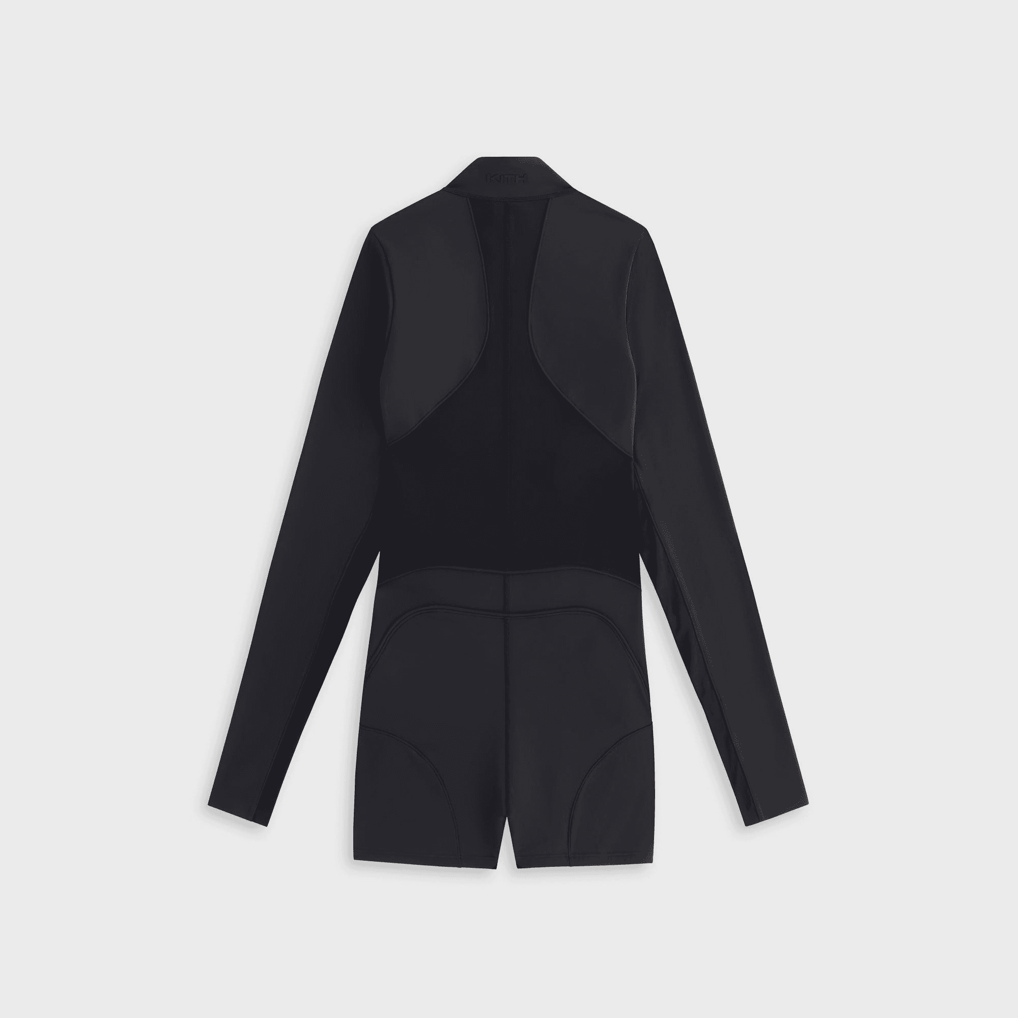 Kith Women Hani Active Long Sleeve Romper - Black — Image 6