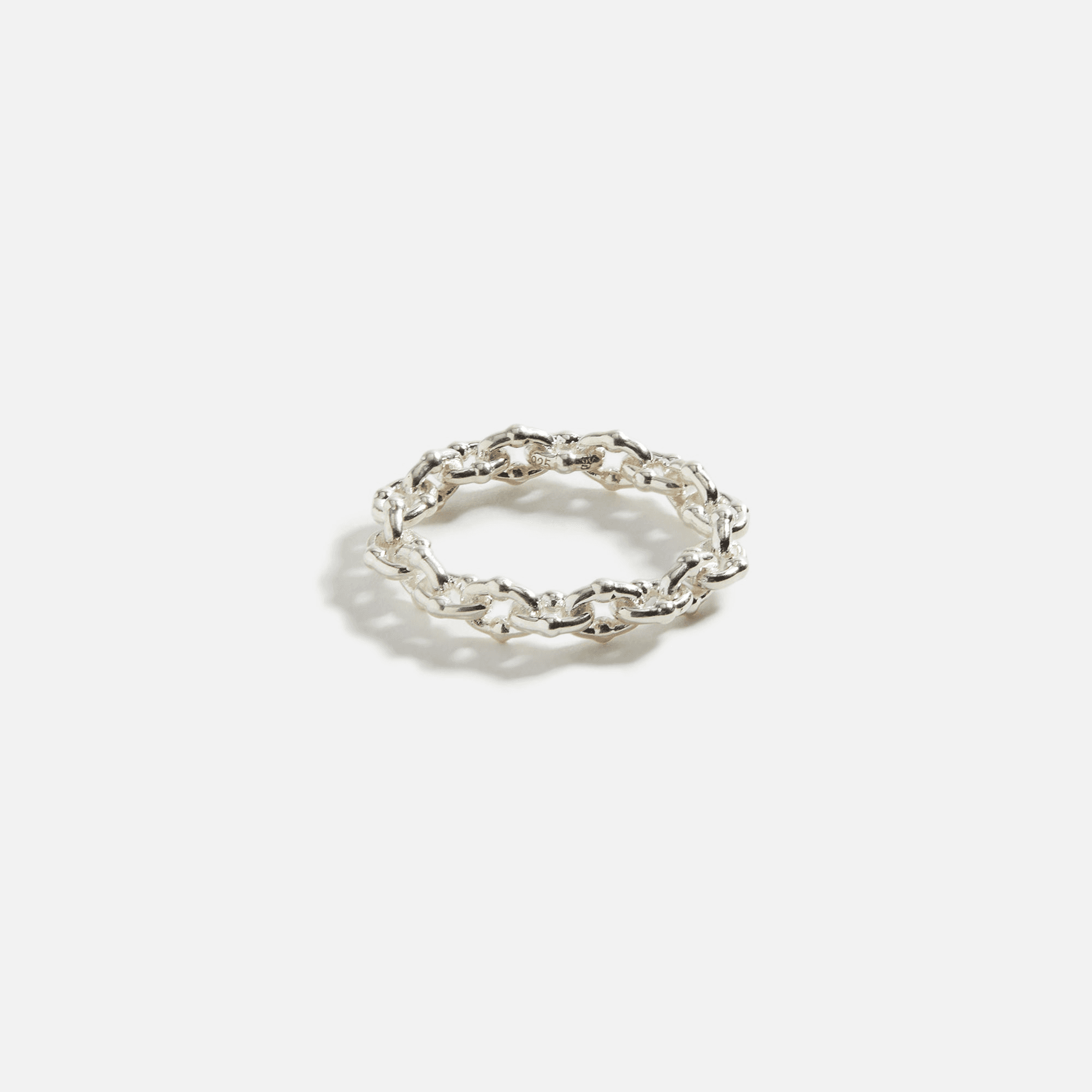 Greg Yuna Umlaut Link Ring - Silver — Image 2