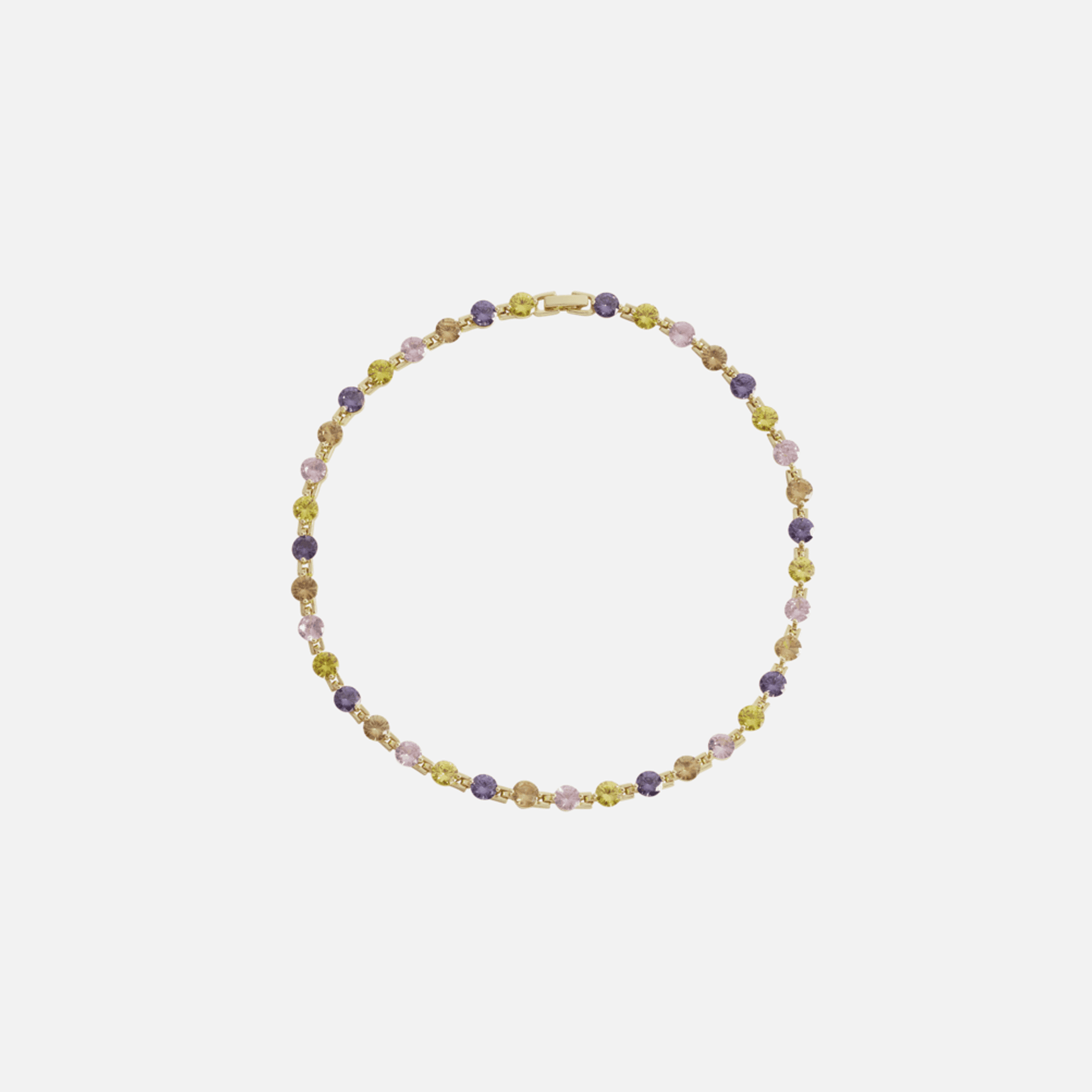 Amy Shehab Multicolored Crystal Choker - Multi