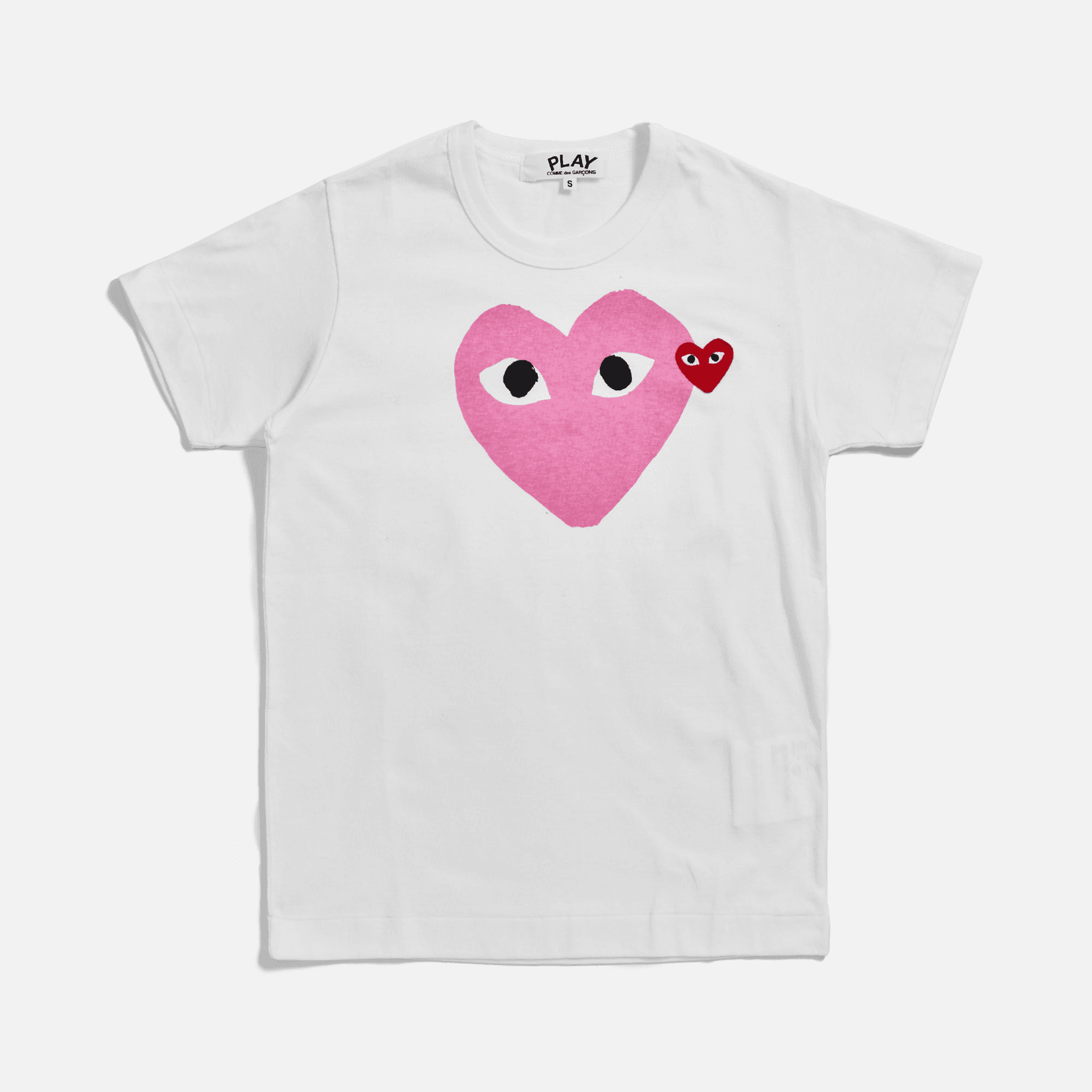 Comme des Garçons WMNS Play Tee - Pink