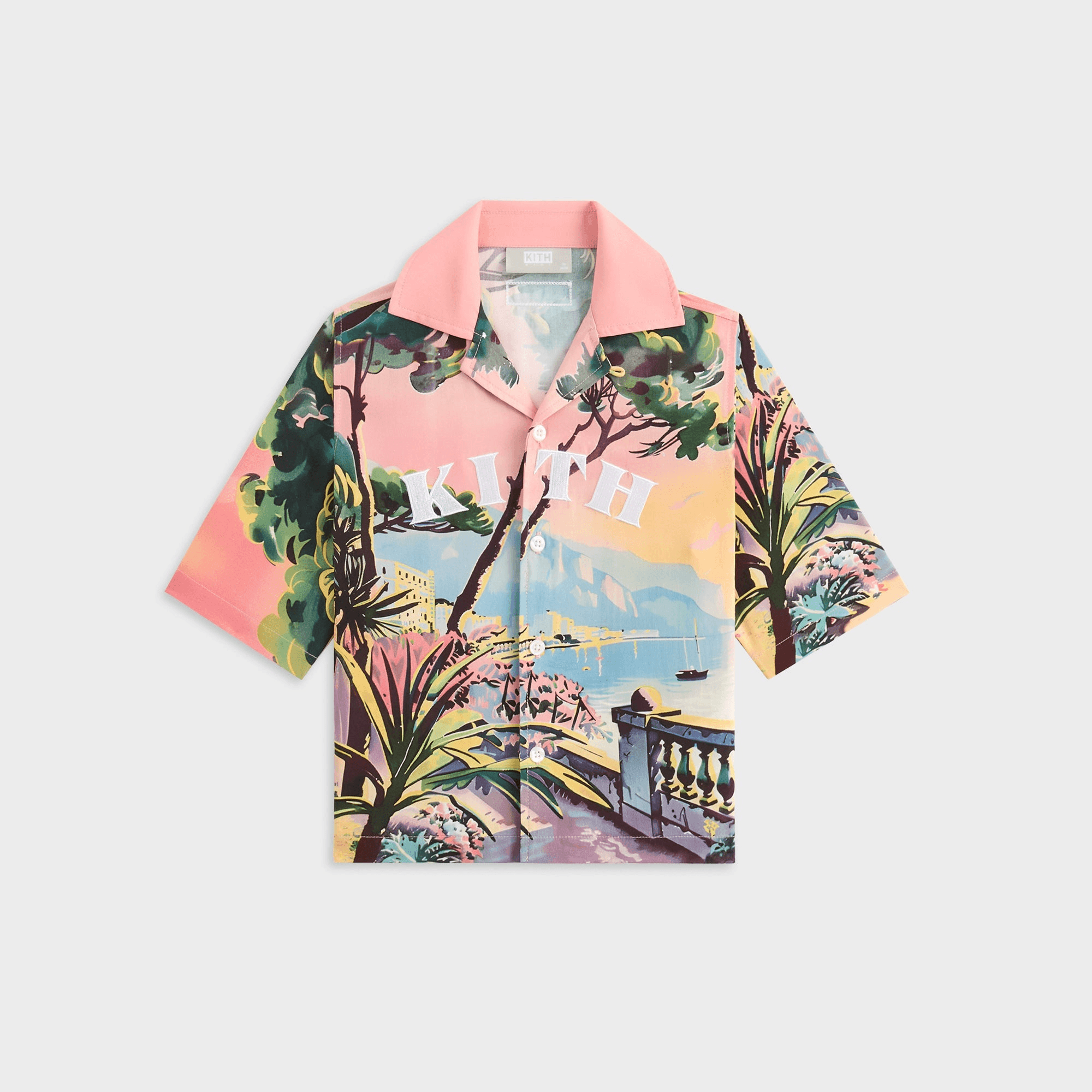 Kith Kids Scenic Villa Thompson Camp Shirt - Multi